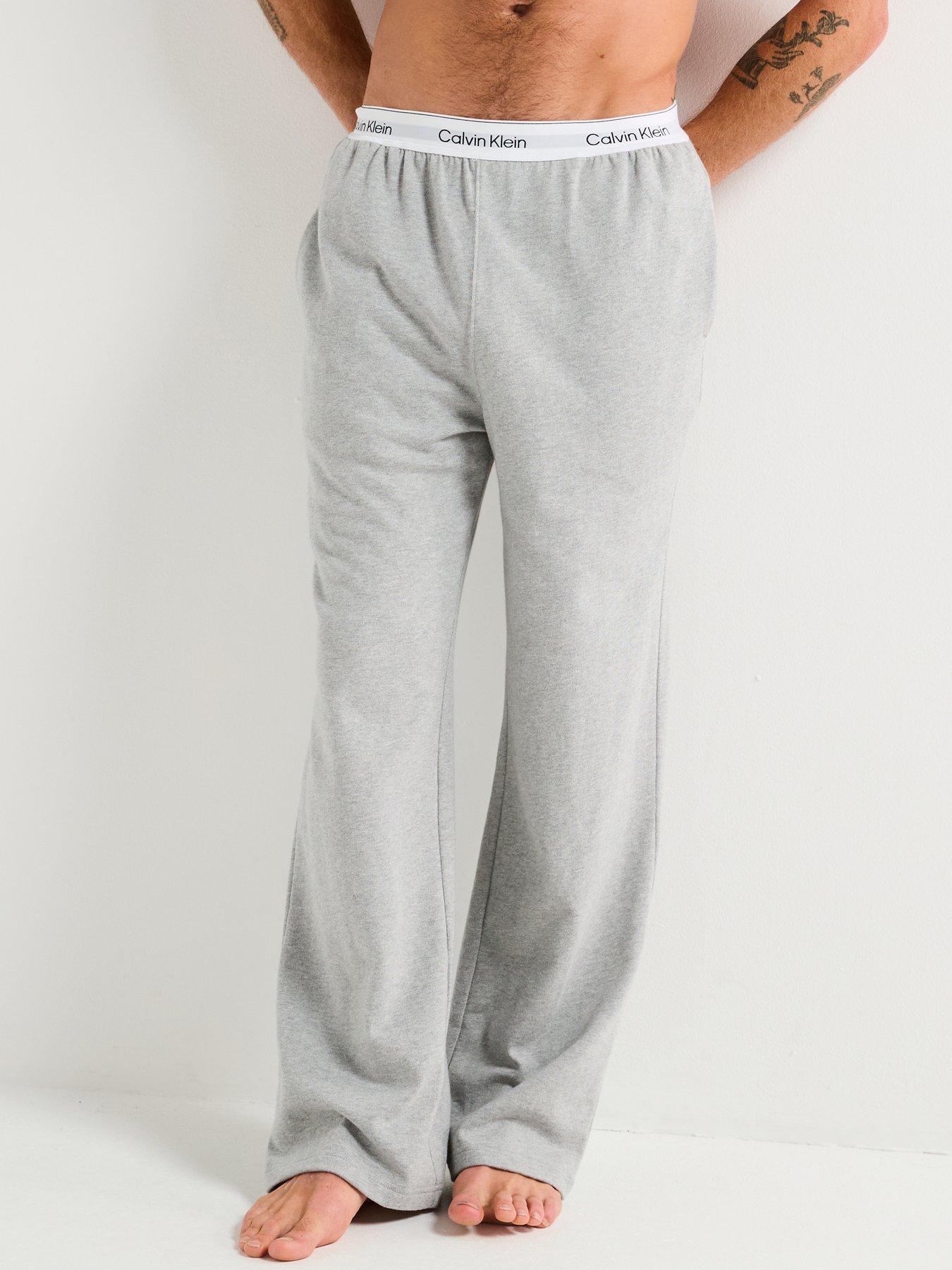 Image 1 of 4 of Calvin Klein Loungewear Icon Sleep Bottoms - Grey