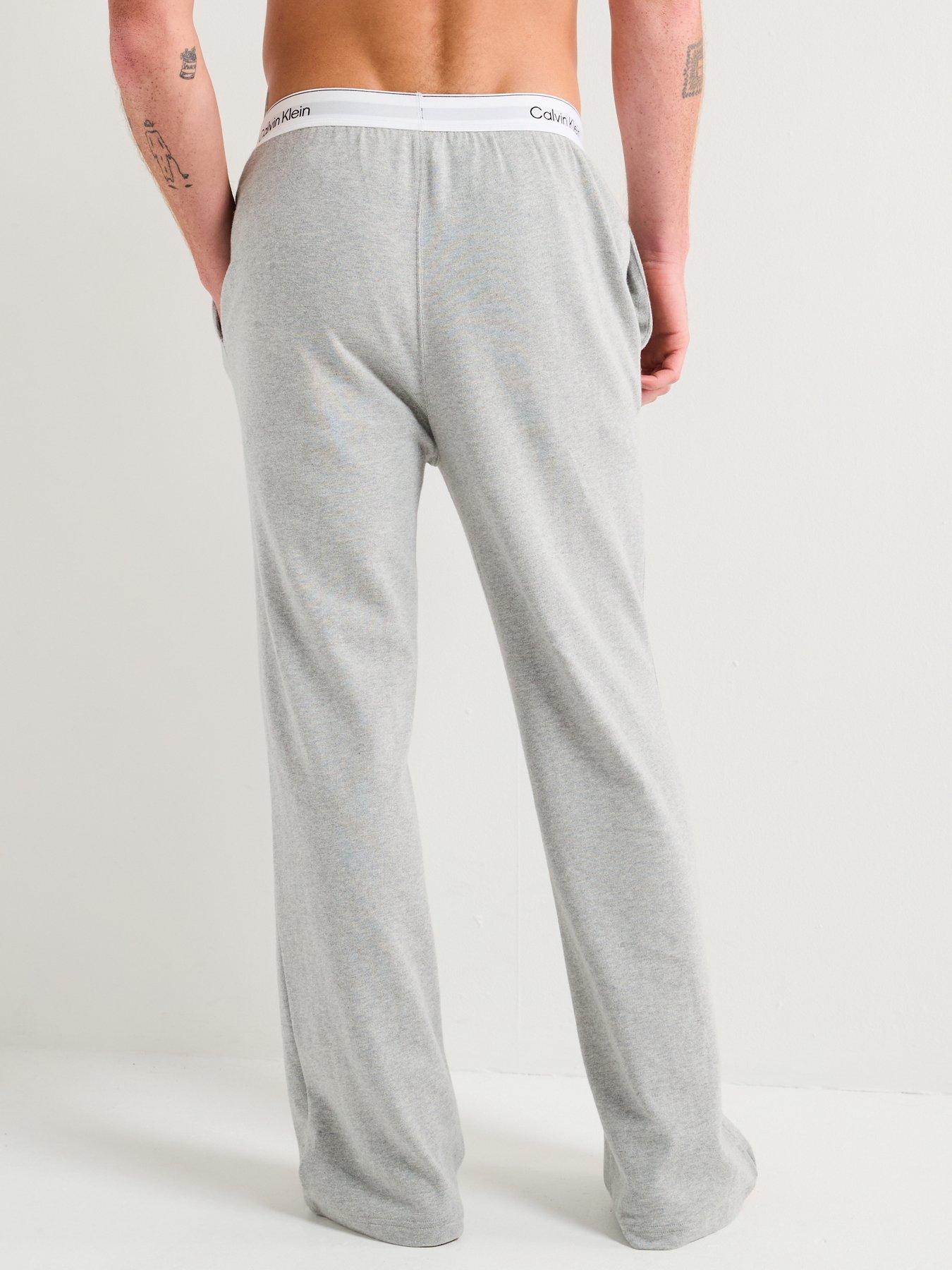 Image 2 of 4 of Calvin Klein Loungewear Icon Sleep Bottoms - Grey