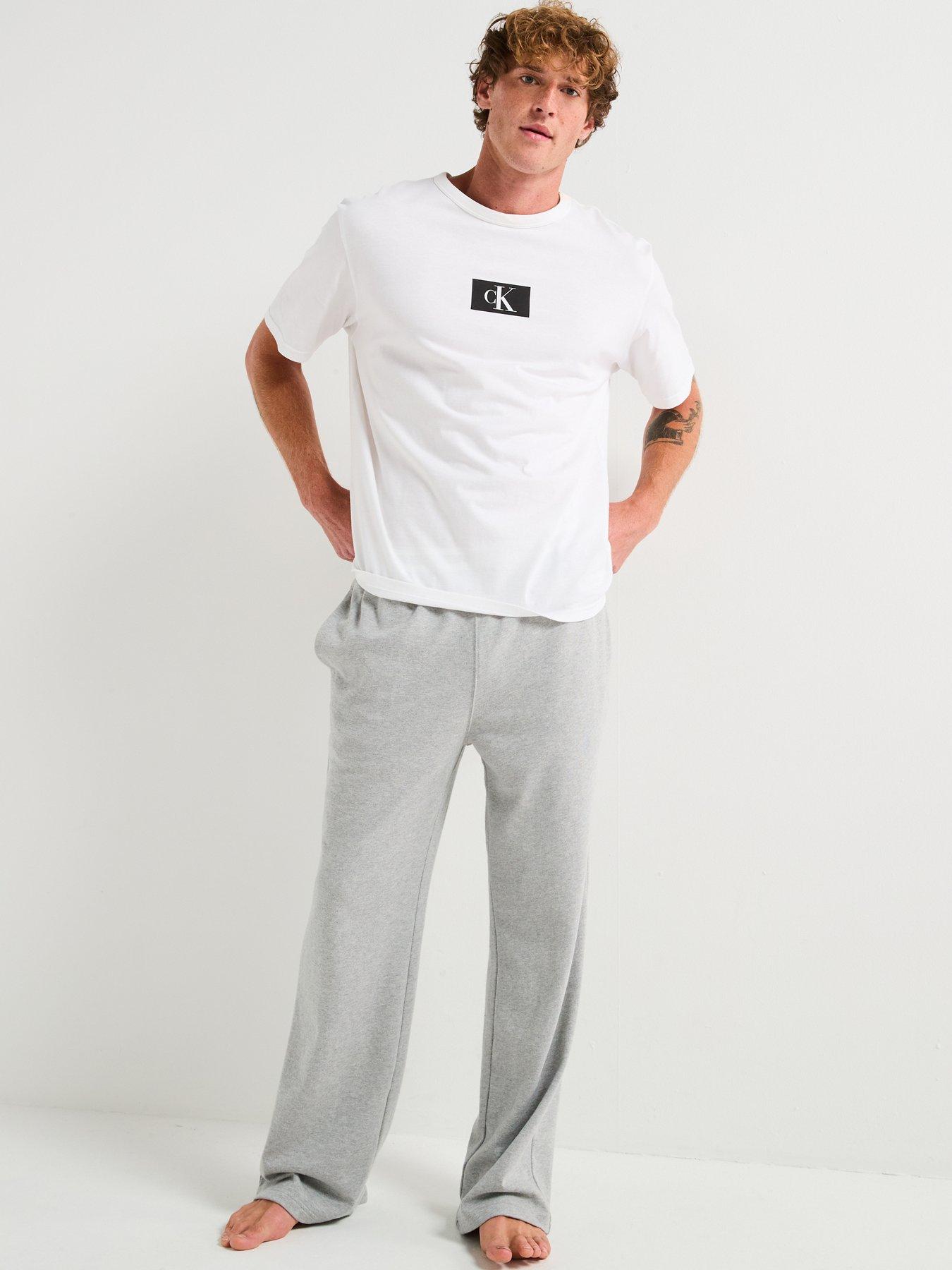 Image 4 of 4 of Calvin Klein Loungewear Icon Sleep Bottoms - Grey