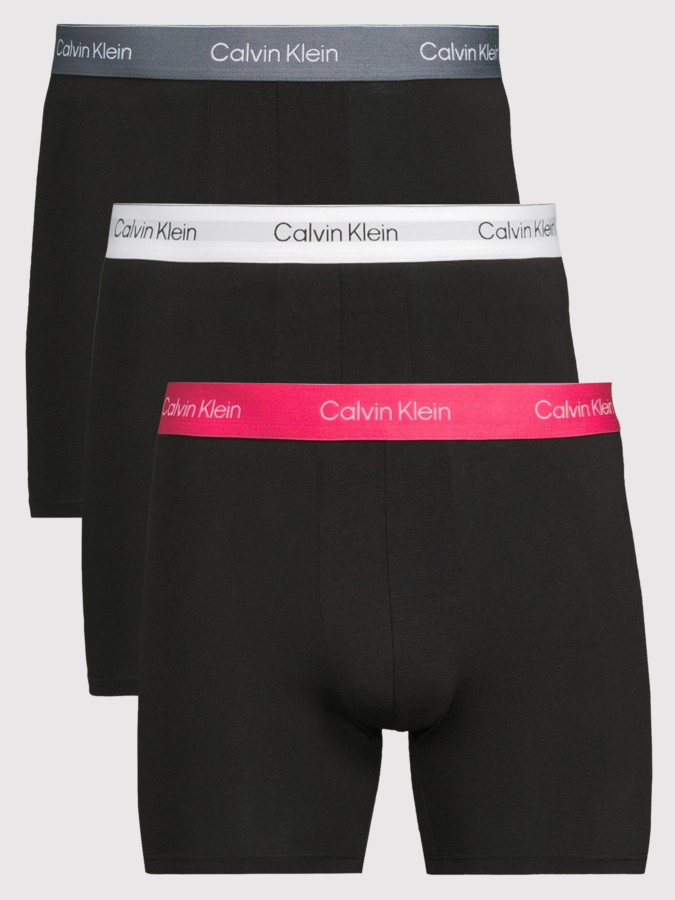  image of calvin-klein-underwear-3-pack-icon-cotton-stretch-boxer-briefs-blackmulti