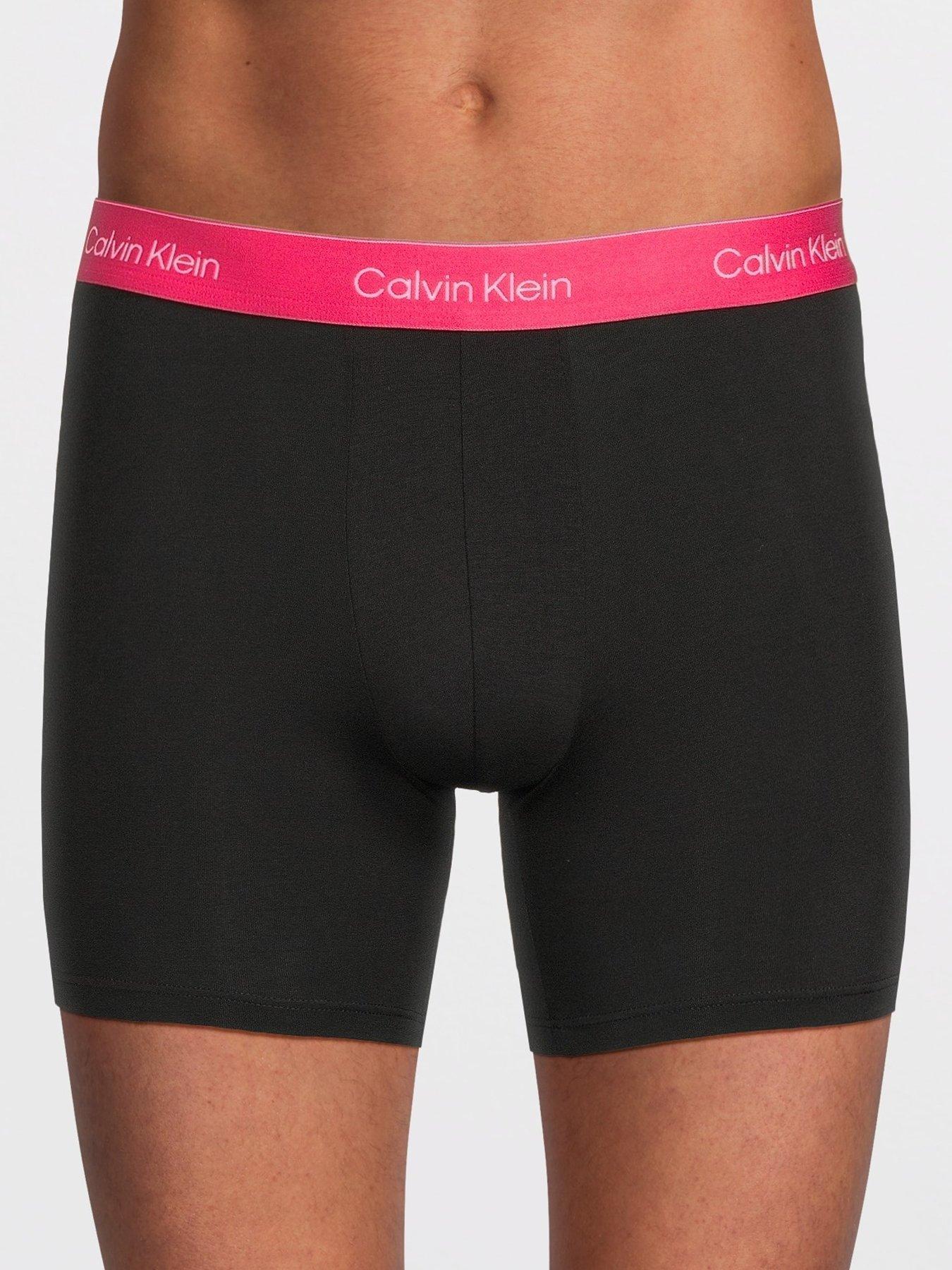  image of calvin-klein-underwear-3-pack-icon-cotton-stretch-boxer-briefs-blackmulti