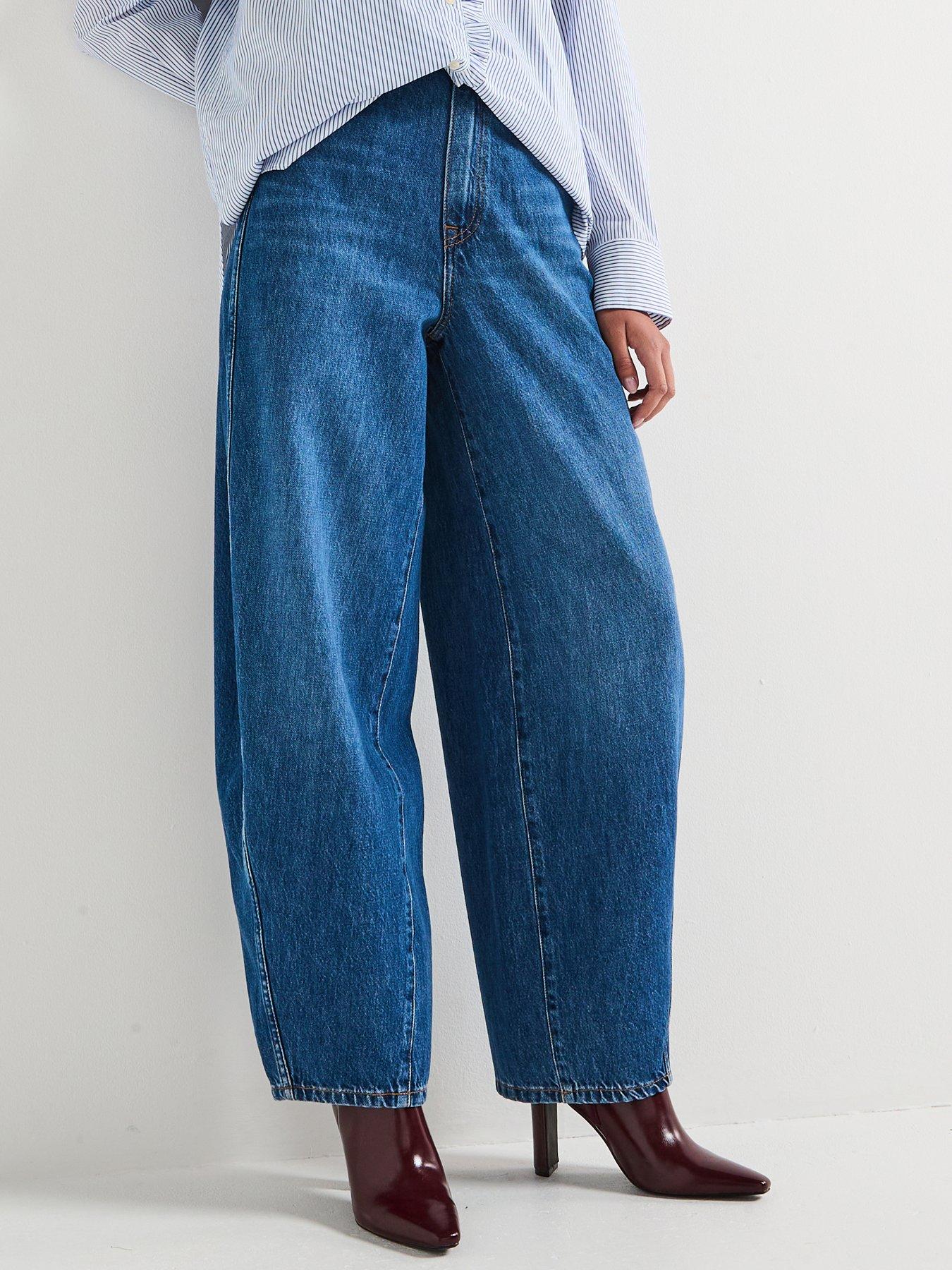 tommy-hilfiger-balloon-high-waisted-jeans-blue