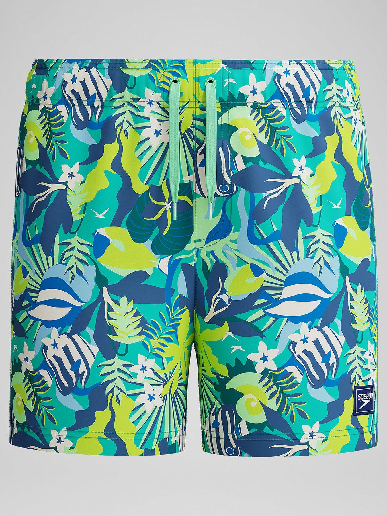 Speedo Boys Digi Printed 13 Inch Watershorts - Multi