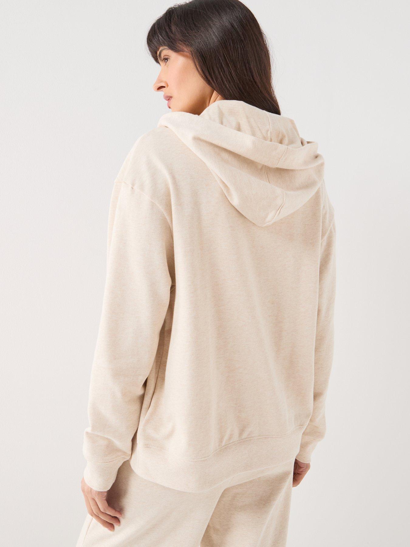 Image 2 of 6 of Tommy Hilfiger Full Zip Hoodie - Beige