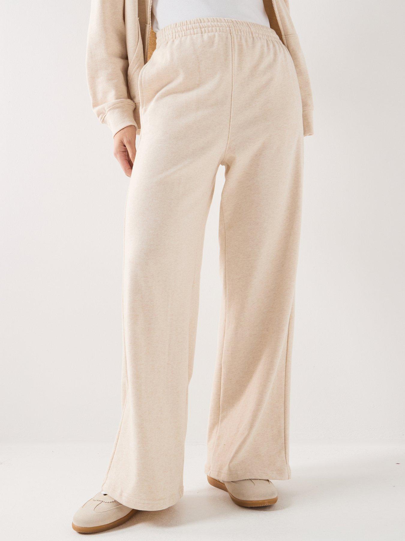 Image 1 of 6 of Tommy Hilfiger Wide Leg Pants - Beige