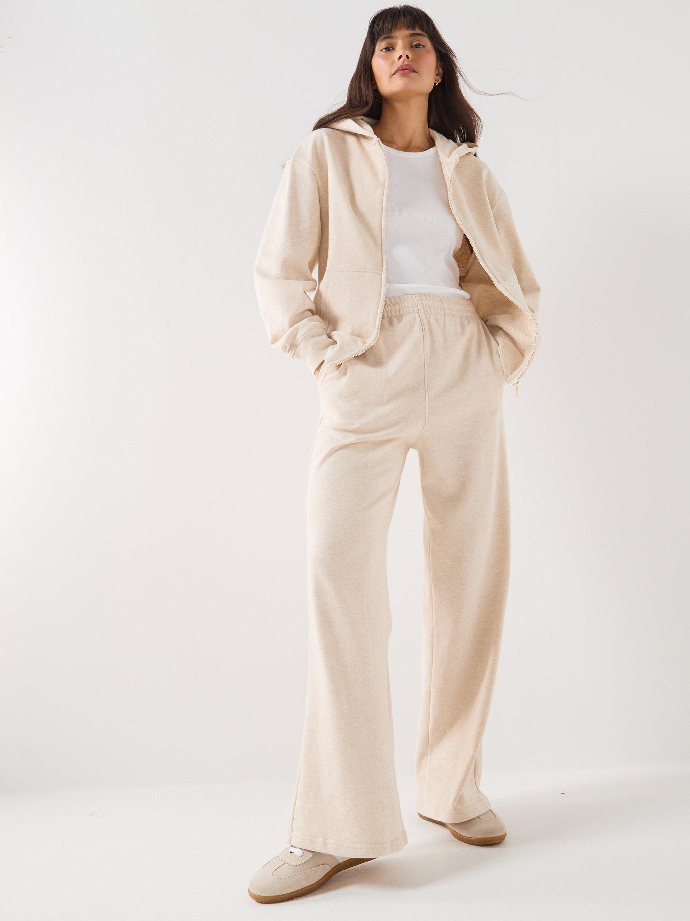 Image 3 of 6 of Tommy Hilfiger Wide Leg Pants - Beige