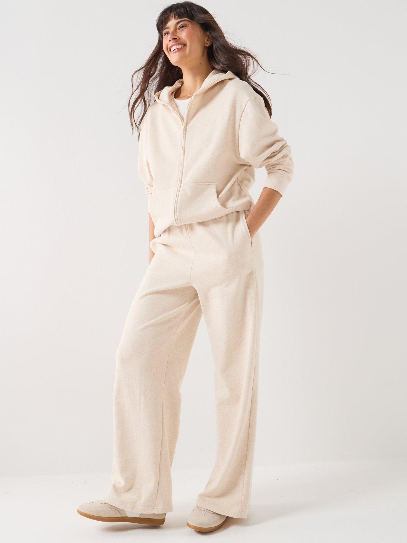 Image 6 of 6 of Tommy Hilfiger Wide Leg Pants - Beige
