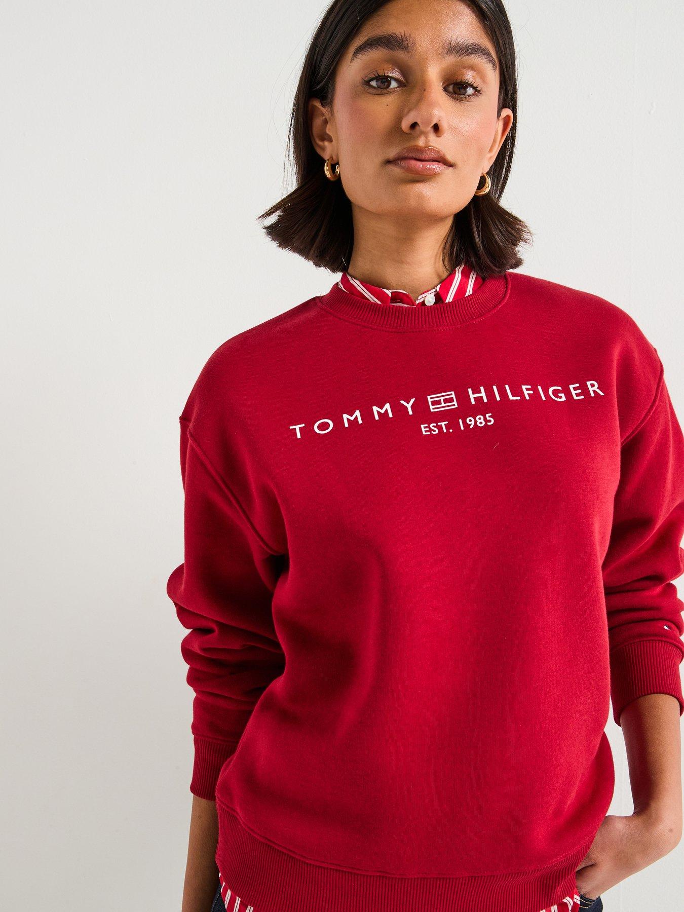 tommy-hilfiger-logo-crew-neck-sweater-red