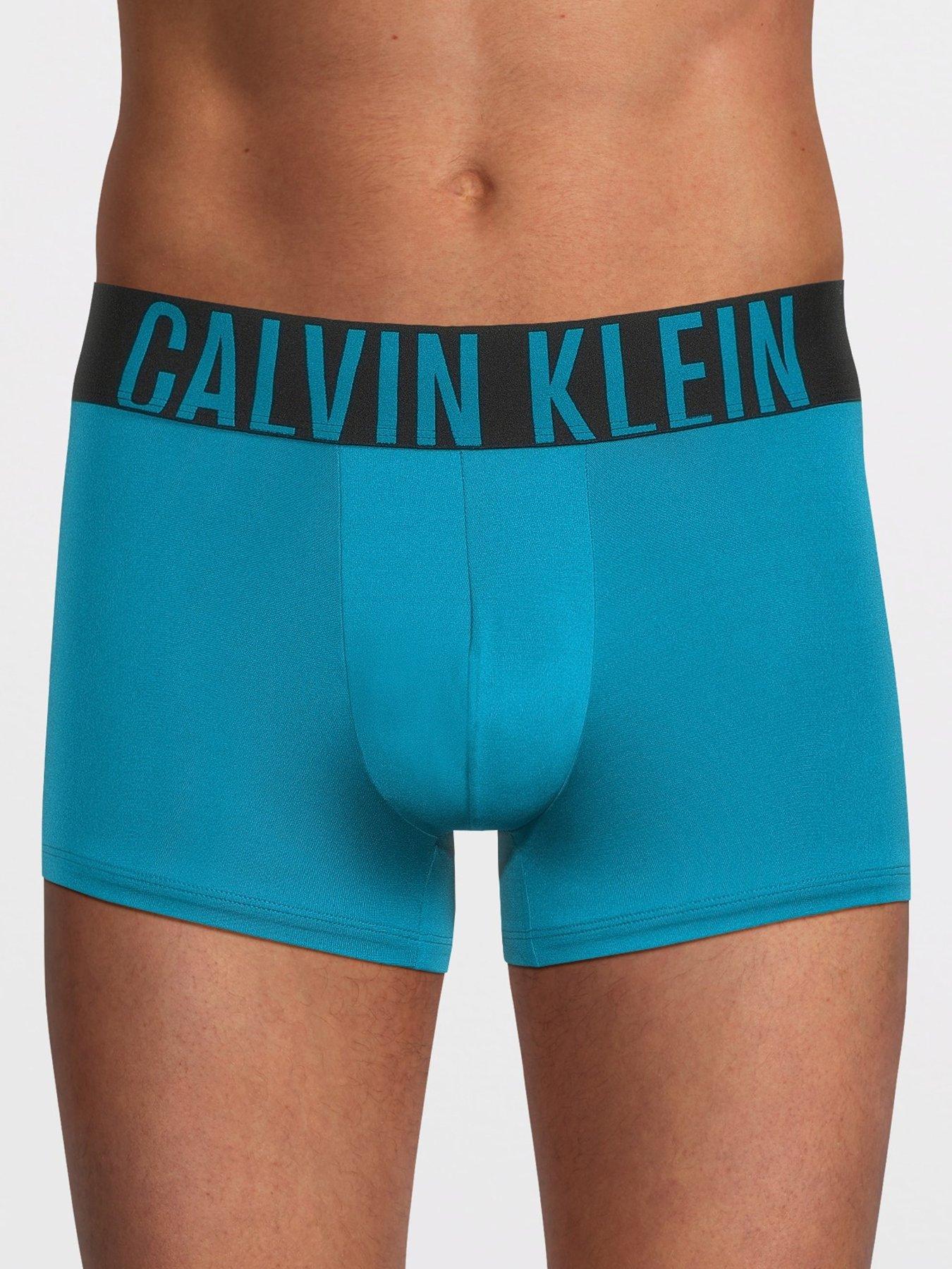 Image 2 of 3 of Calvin Klein Underwear 3 Pack Intense Power Microfibre Trunks - Assorted
