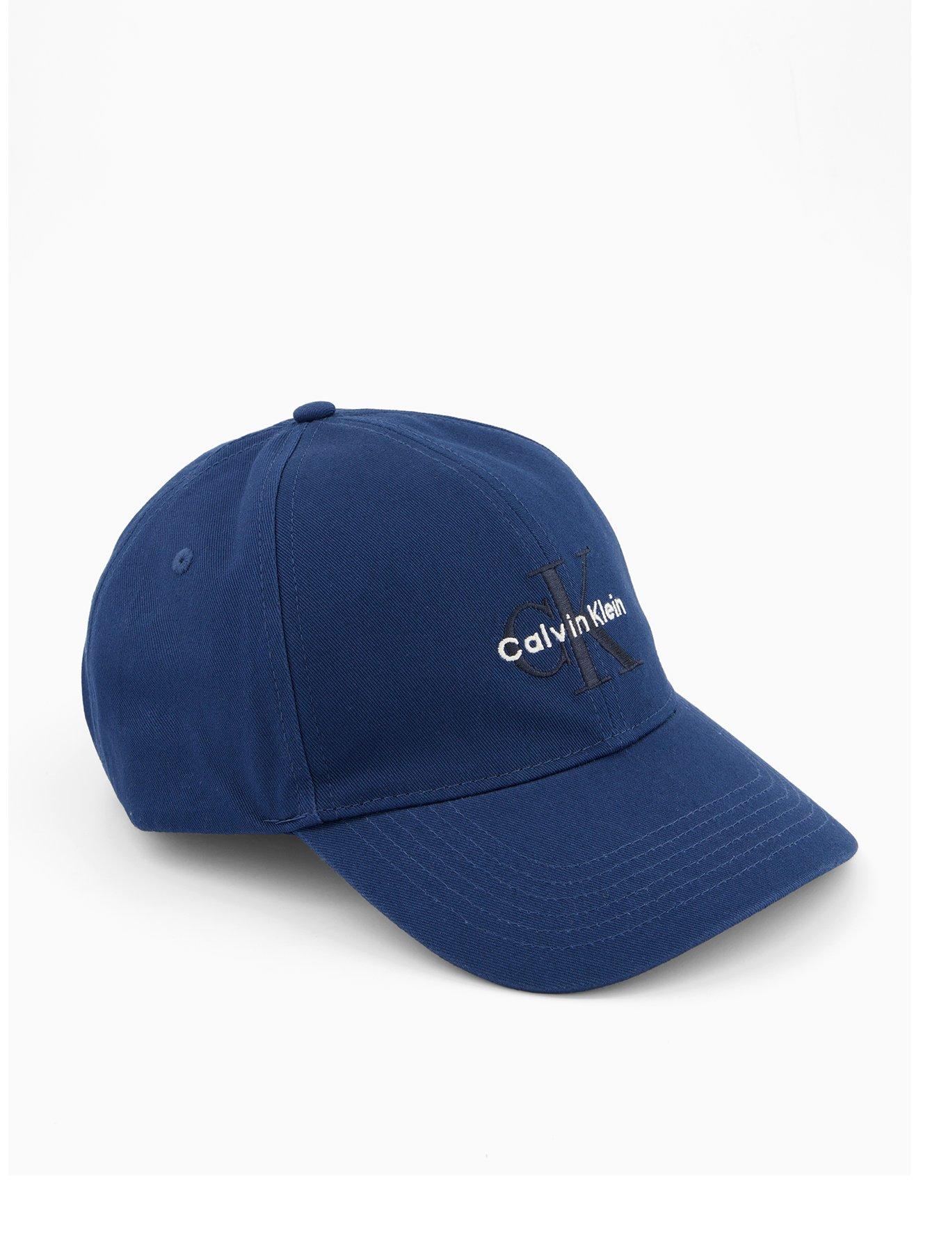 undefined Monologo Embroidery Baseball Cap - Blue