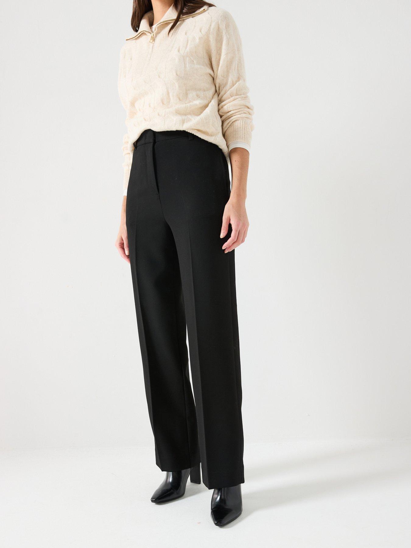 undefined Punto Relaxed Straight Pant - Black