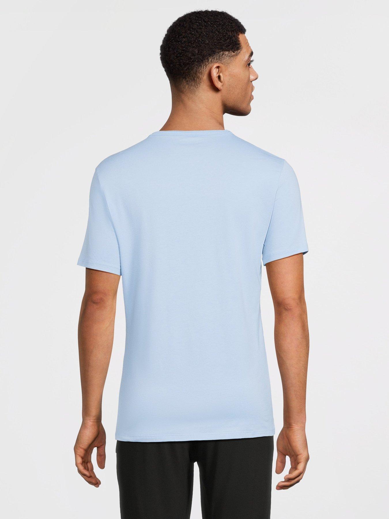 Image 3 of 5 of Calvin Klein 3 Pack Micro Loungewear T-Shirts - Assorted