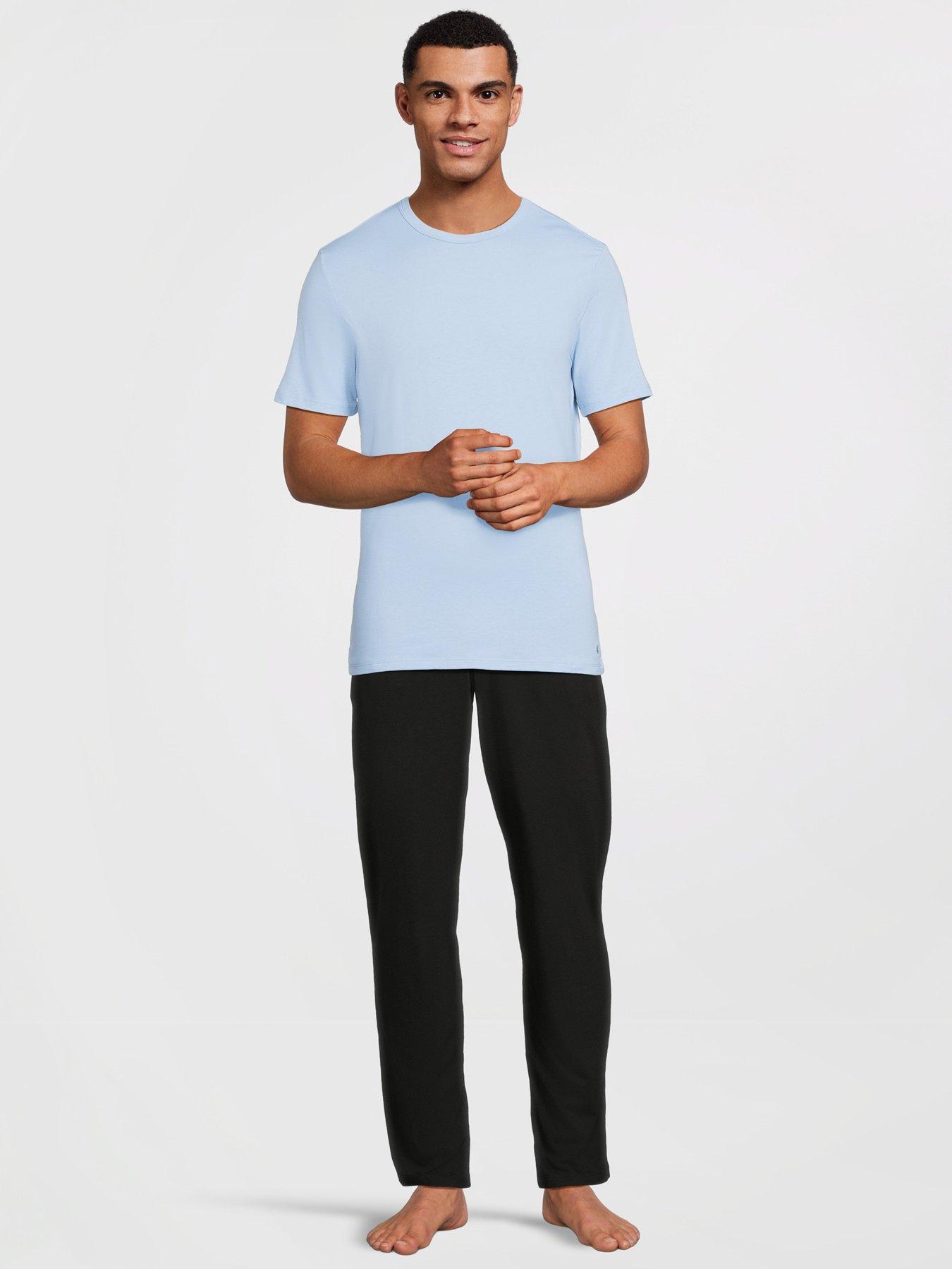 Image 4 of 5 of Calvin Klein 3 Pack Micro Loungewear T-Shirts - Assorted
