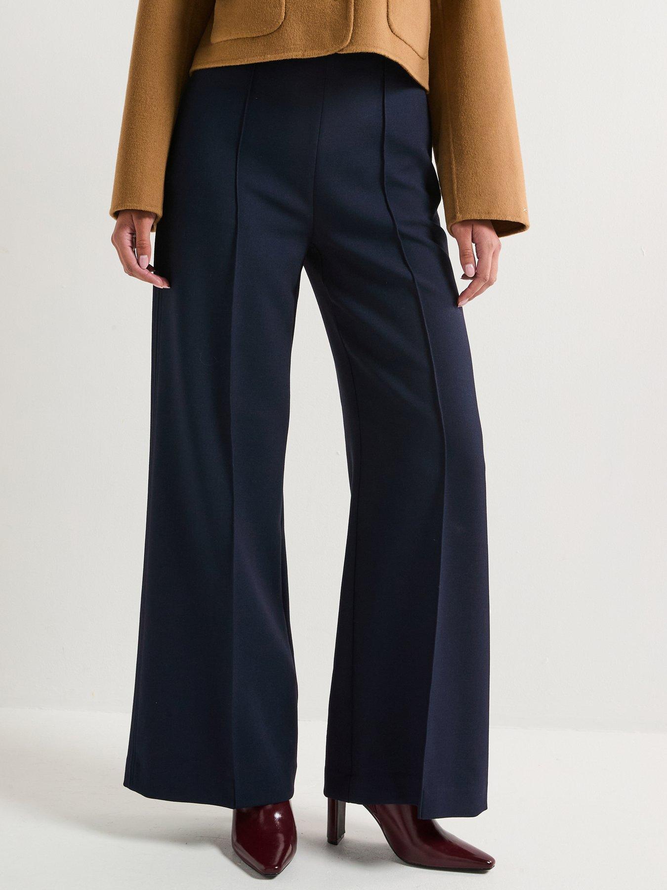 undefined Punto Wide Leg Pant - Blue