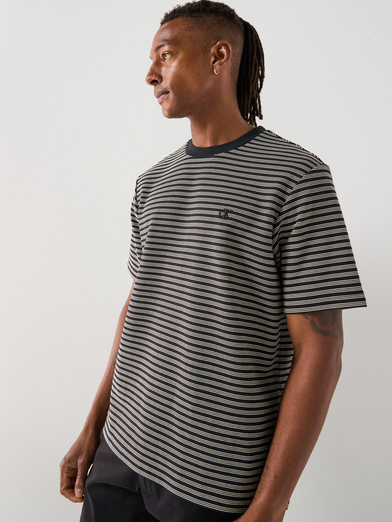 calvin-klein-striped-ottoman-t-shirt-black