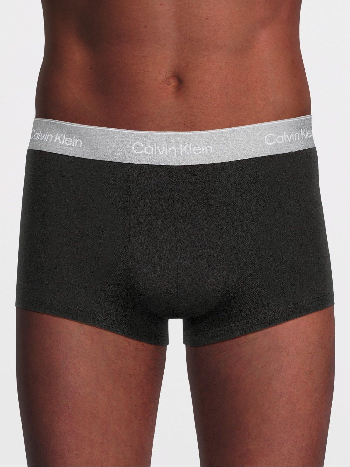 stillFront image of calvin-klein-underwear-3-pack-icon-cotton-stretch-low-rise-trunks-assorted