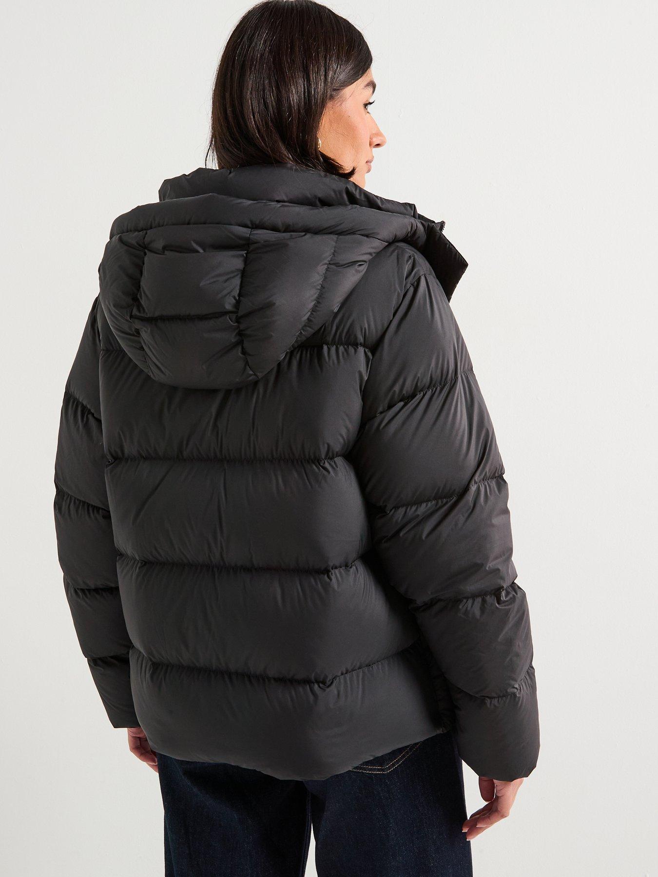  image of tommy-hilfiger-modern-down-padded-coat-black