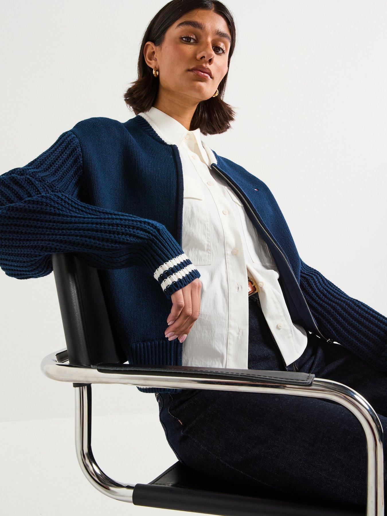 undefined Bomber Jacket - Blue