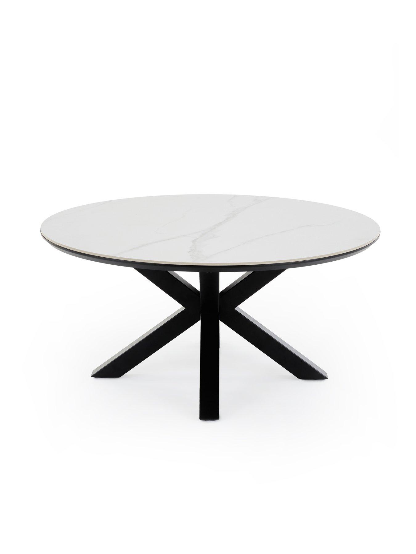 Image 3 of 7 of The Very Collection Arabella Ceramic Coffee Table - White/Black - FSC&reg; Certified