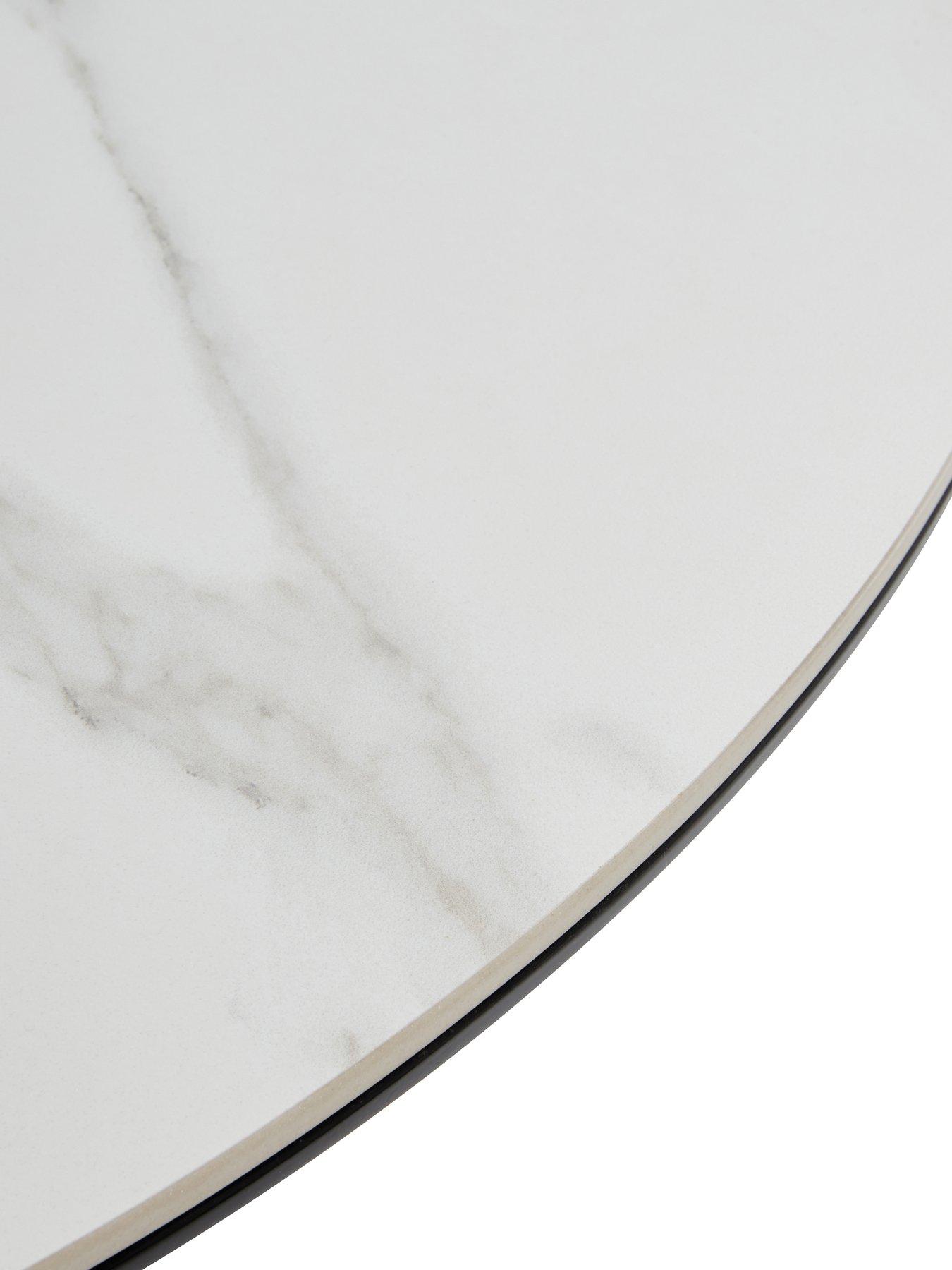  image of very-home-arabella-ceramic-coffee-table-whiteblack-fscreg-certified