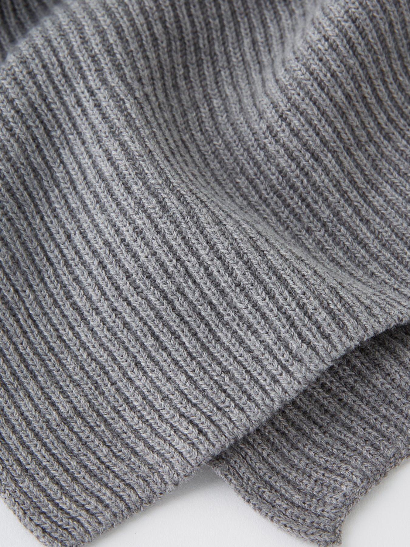 Image 3 of 3 of Tommy Hilfiger Pima Cotton Flag Scarf - Grey