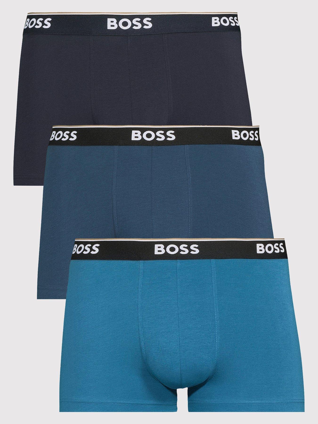 undefined Boss Bodywear 3 Pack Power Trunks - Multi