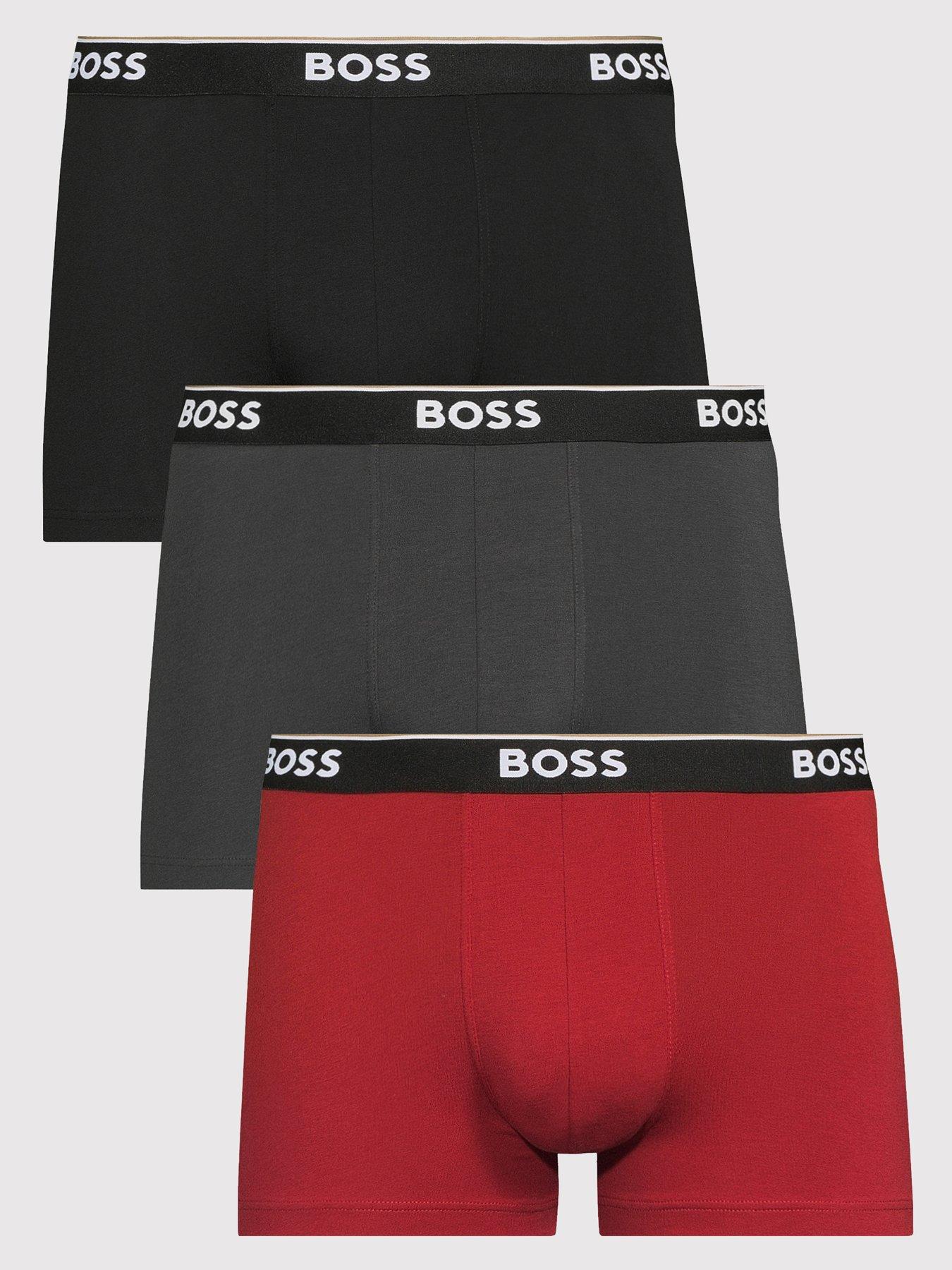 Image 1 of 3 of BOSS Bodywear 3 Pack Power Trunks - Multi
