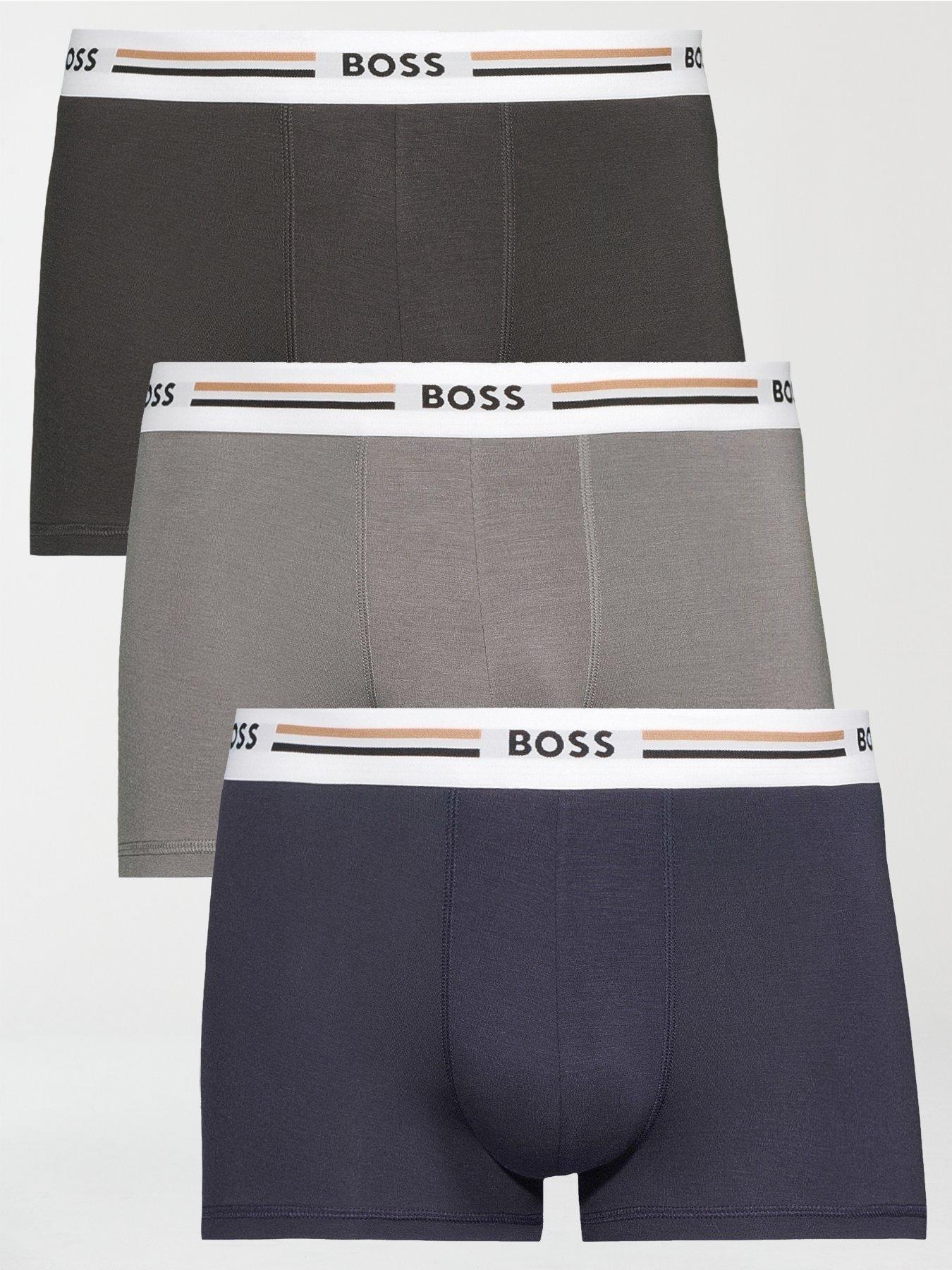 BOSS Bodywear 3 Pack Revive Trunks - Multi