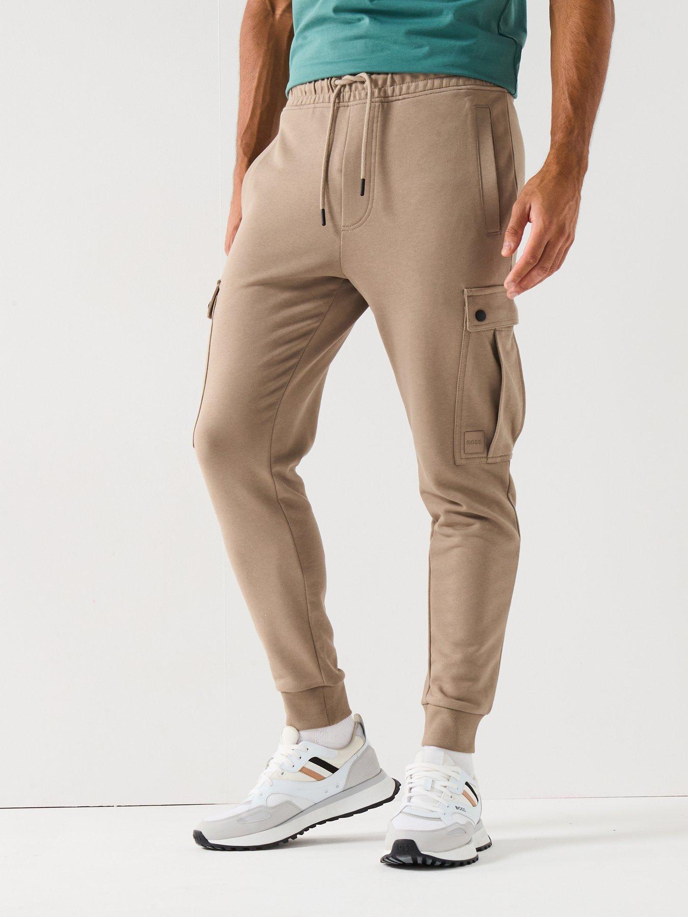 undefined Cargo Cuff Joggers - Dark Beige