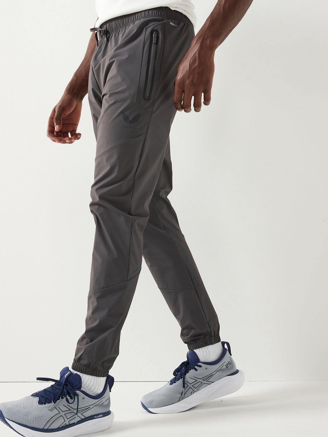  image of castore-mens-training-flex-classic-woven-jogger-grey