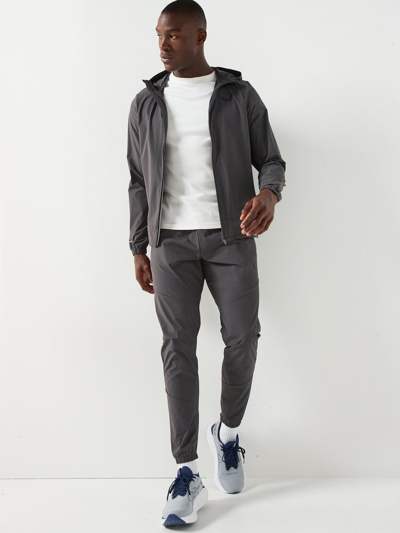  image of castore-mens-training-flex-classic-woven-jogger-grey