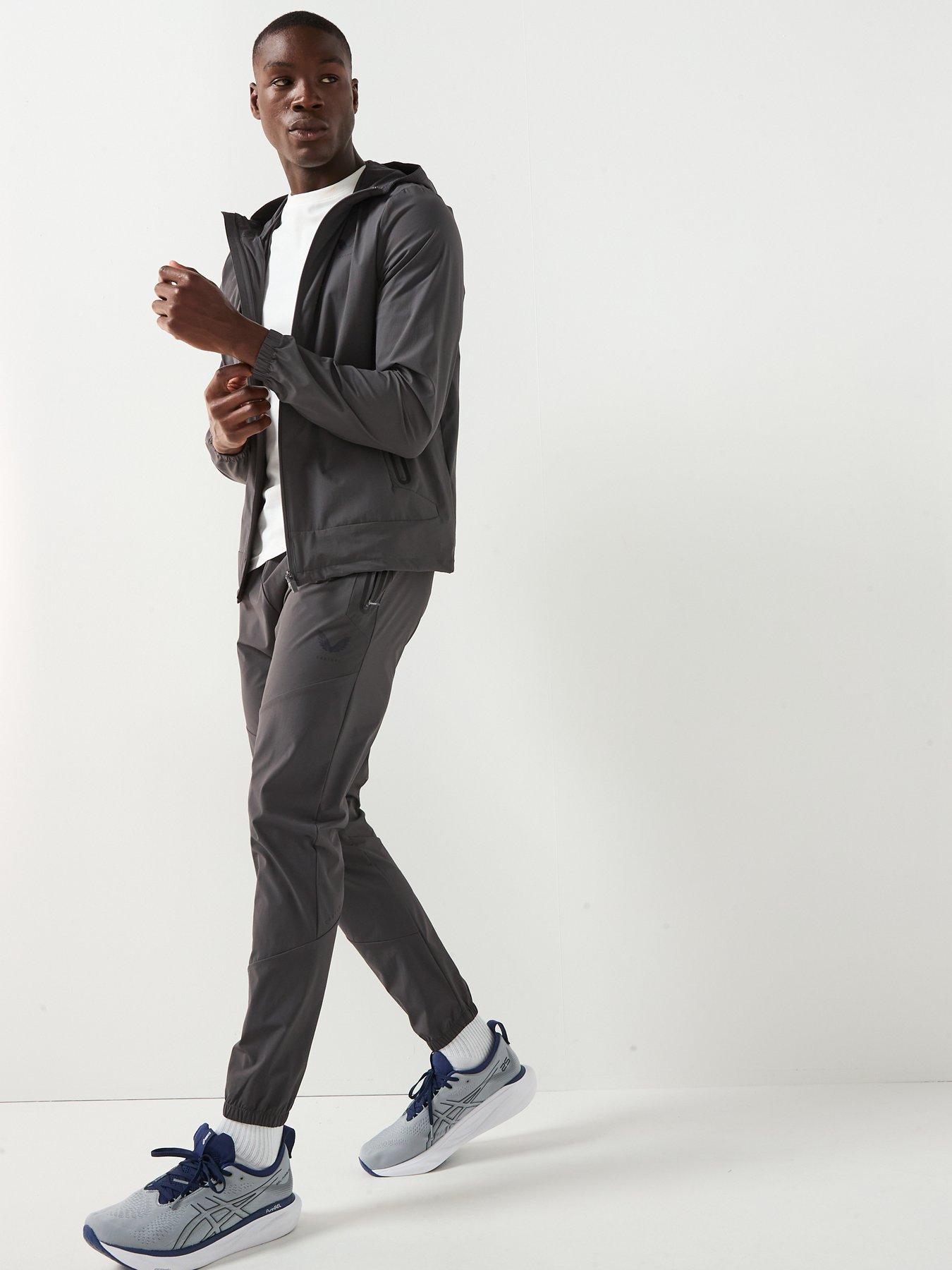 image of castore-mens-training-flex-classic-woven-jogger-grey
