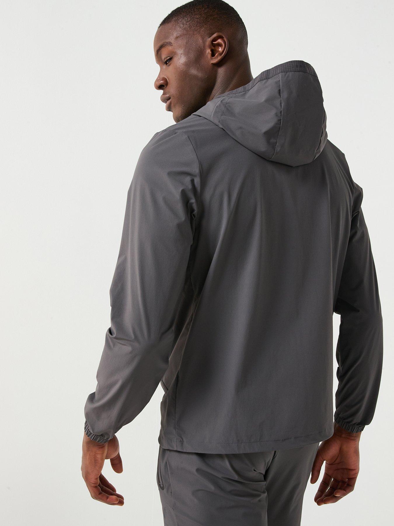 Image 2 of 6 of Castore Mens Training Flex Classic Woven Jacket - Grey