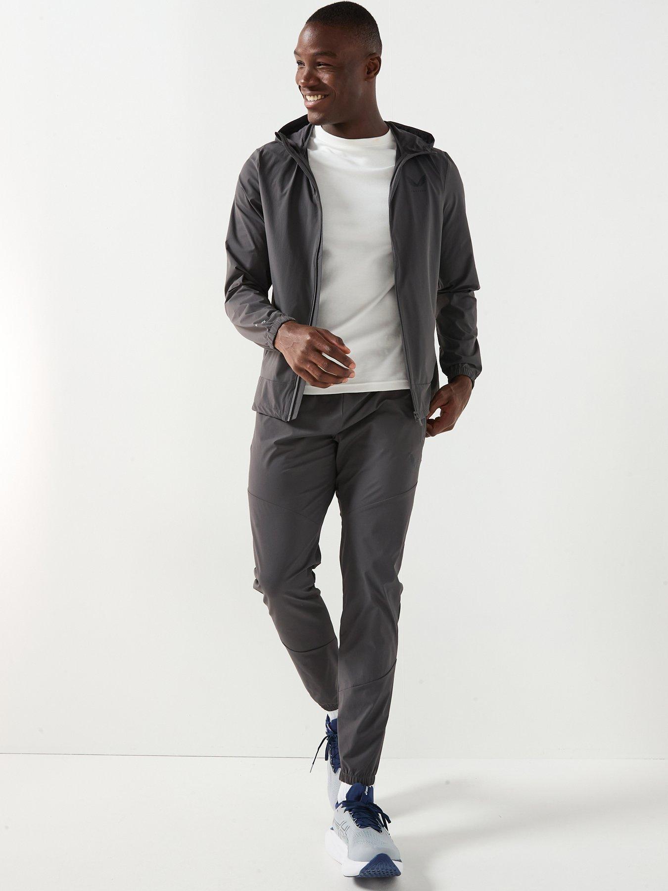 Image 3 of 6 of Castore Mens Training Flex Classic Woven Jacket - Grey