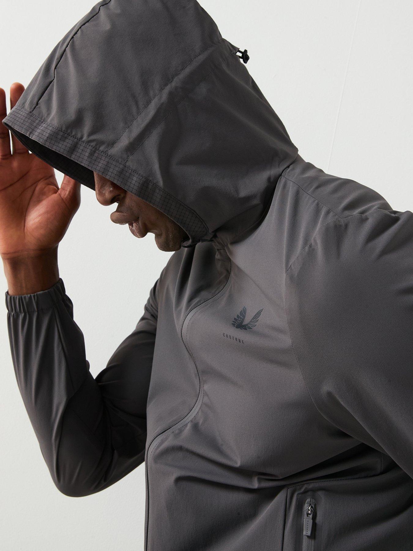 Image 4 of 6 of Castore Mens Training Flex Classic Woven Jacket - Grey
