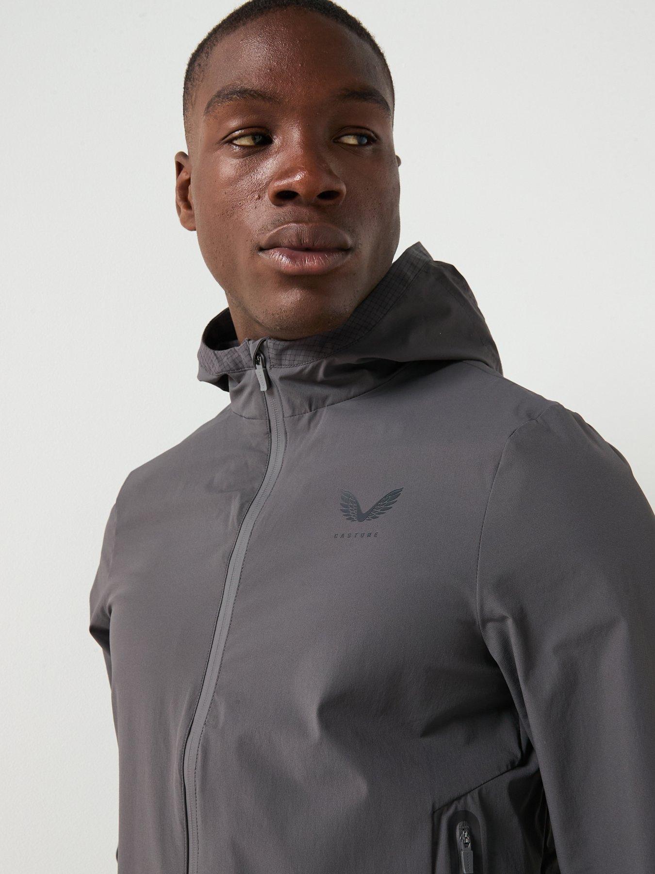 Image 5 of 6 of Castore Mens Training Flex Classic Woven Jacket - Grey