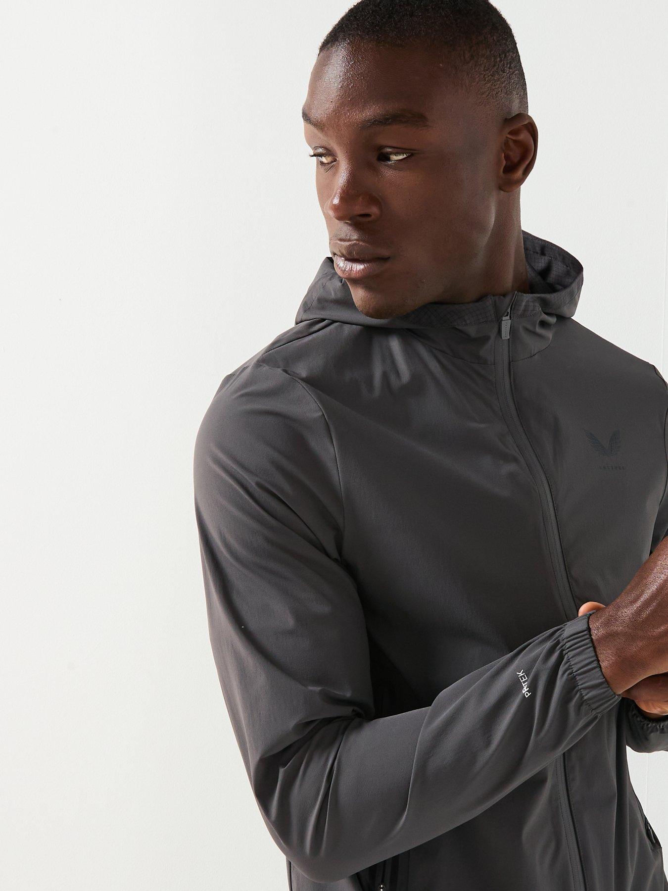Image 6 of 6 of Castore Mens Training Flex Classic Woven Jacket - Grey