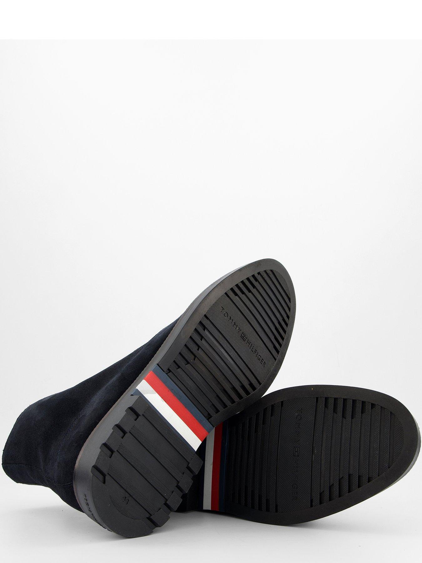 Image 4 of 7 of Tommy Hilfiger Comfort Lace Up Boots - Navy