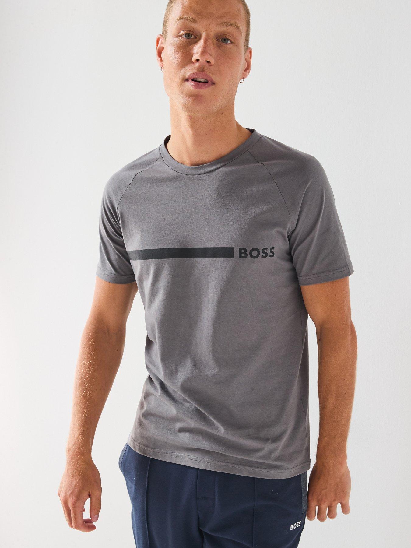 undefined Bodywear Rn Slim Fit Stripe T-shirt - Grey