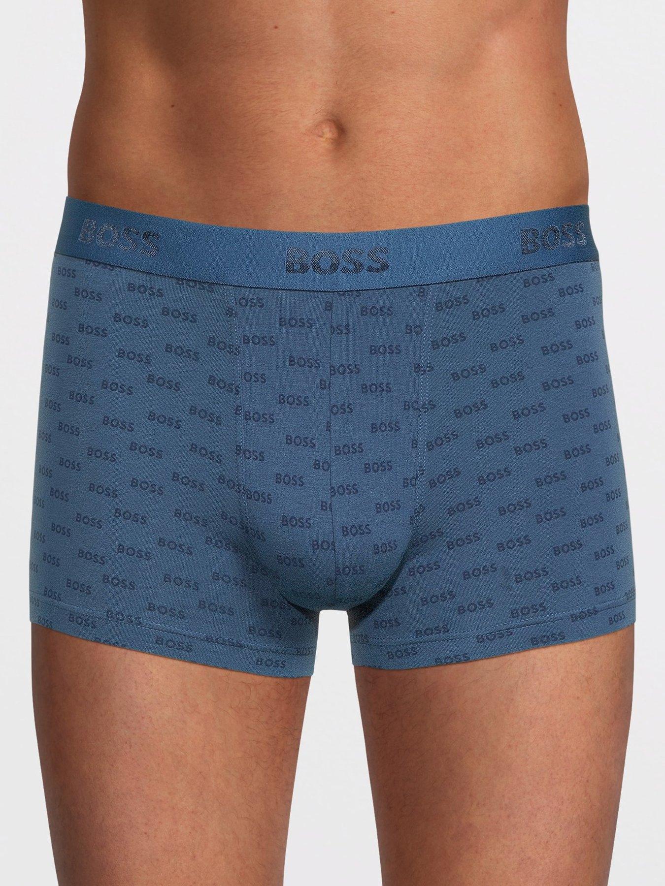 stillFront image of boss-bodywear-3-pack-design-trunk-gift-set-multi