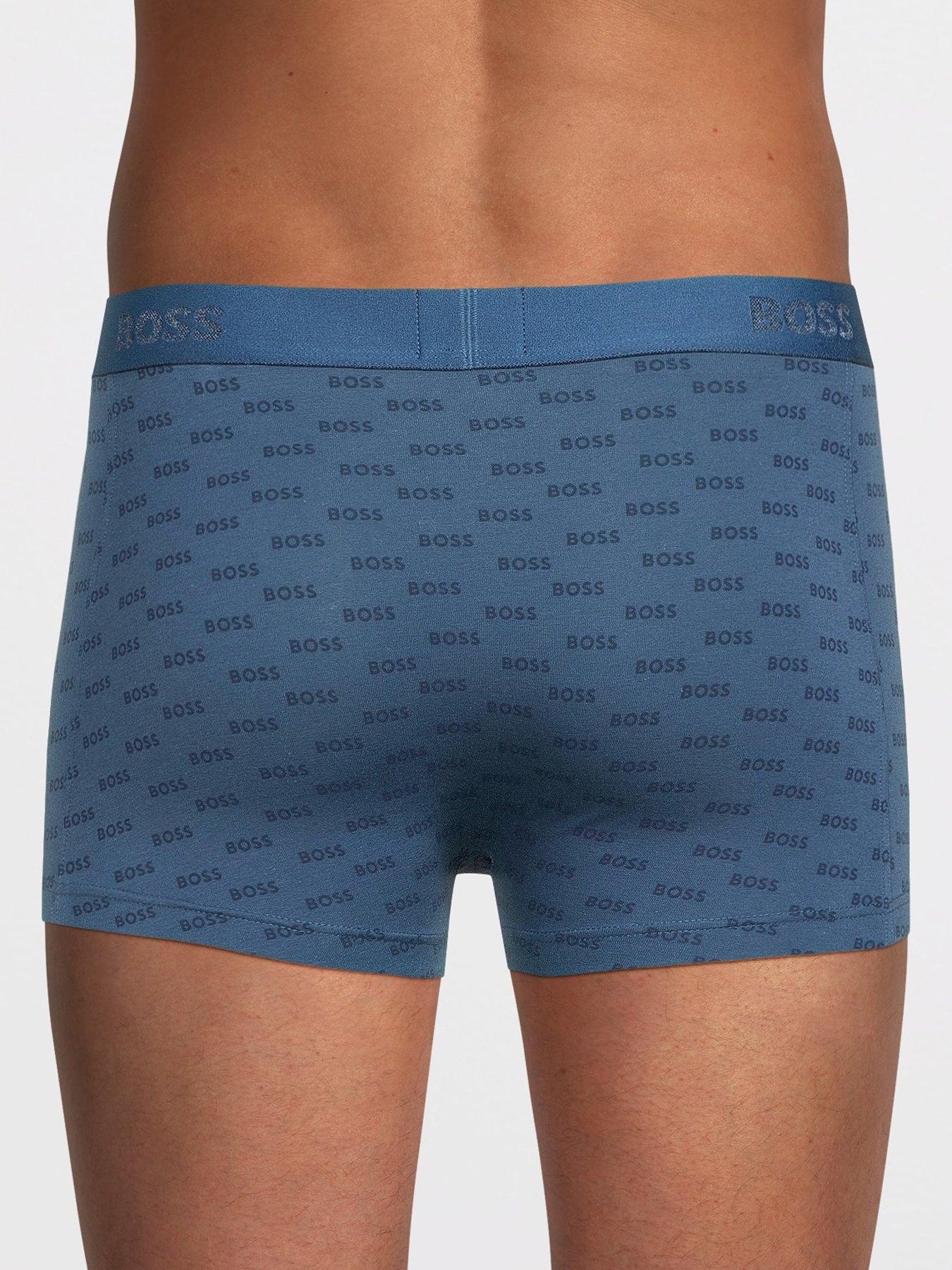  image of boss-bodywear-3-pack-design-trunk-gift-set-multi