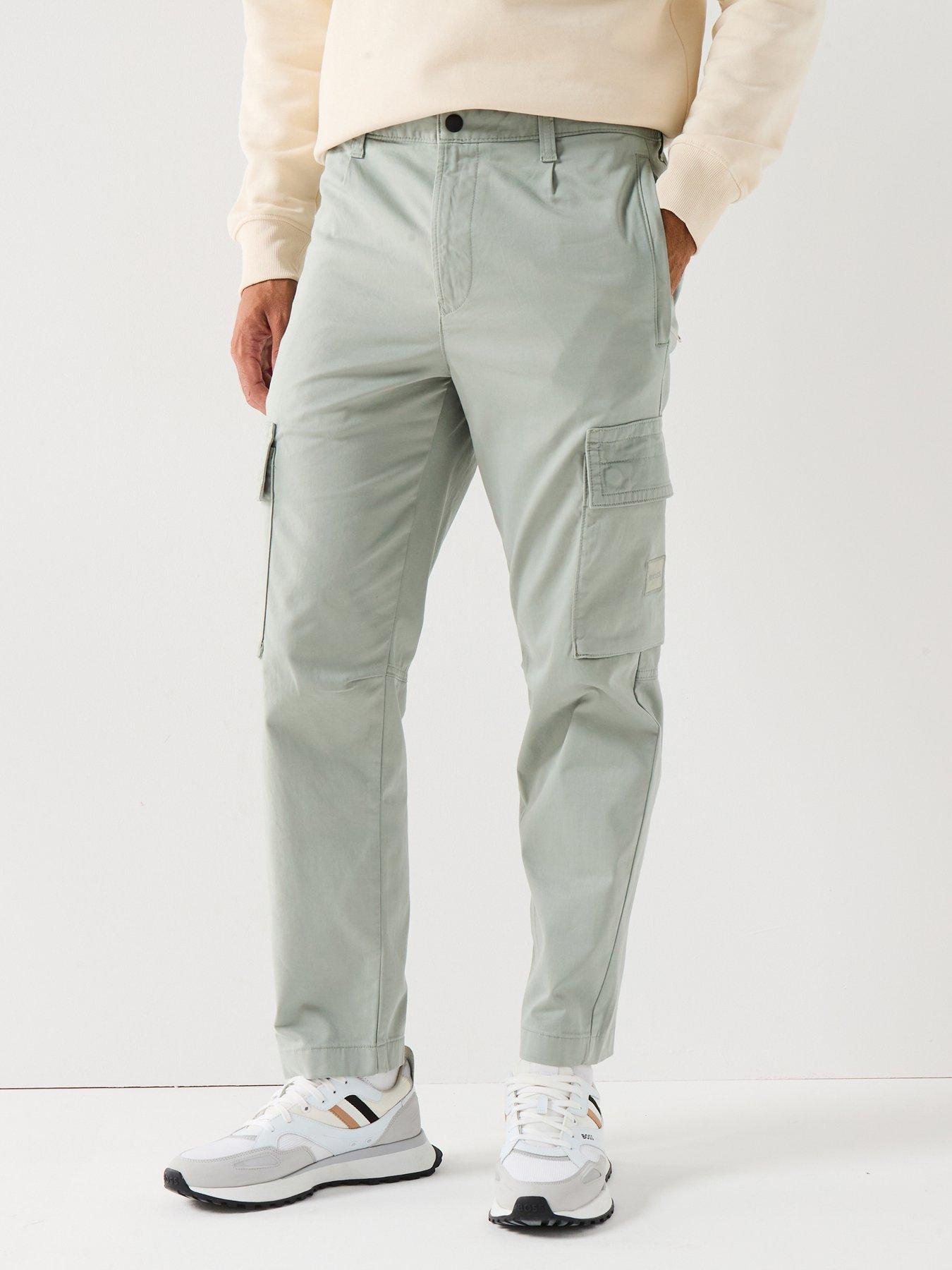 undefined Sisla-9-Cargo Pants - Light Green