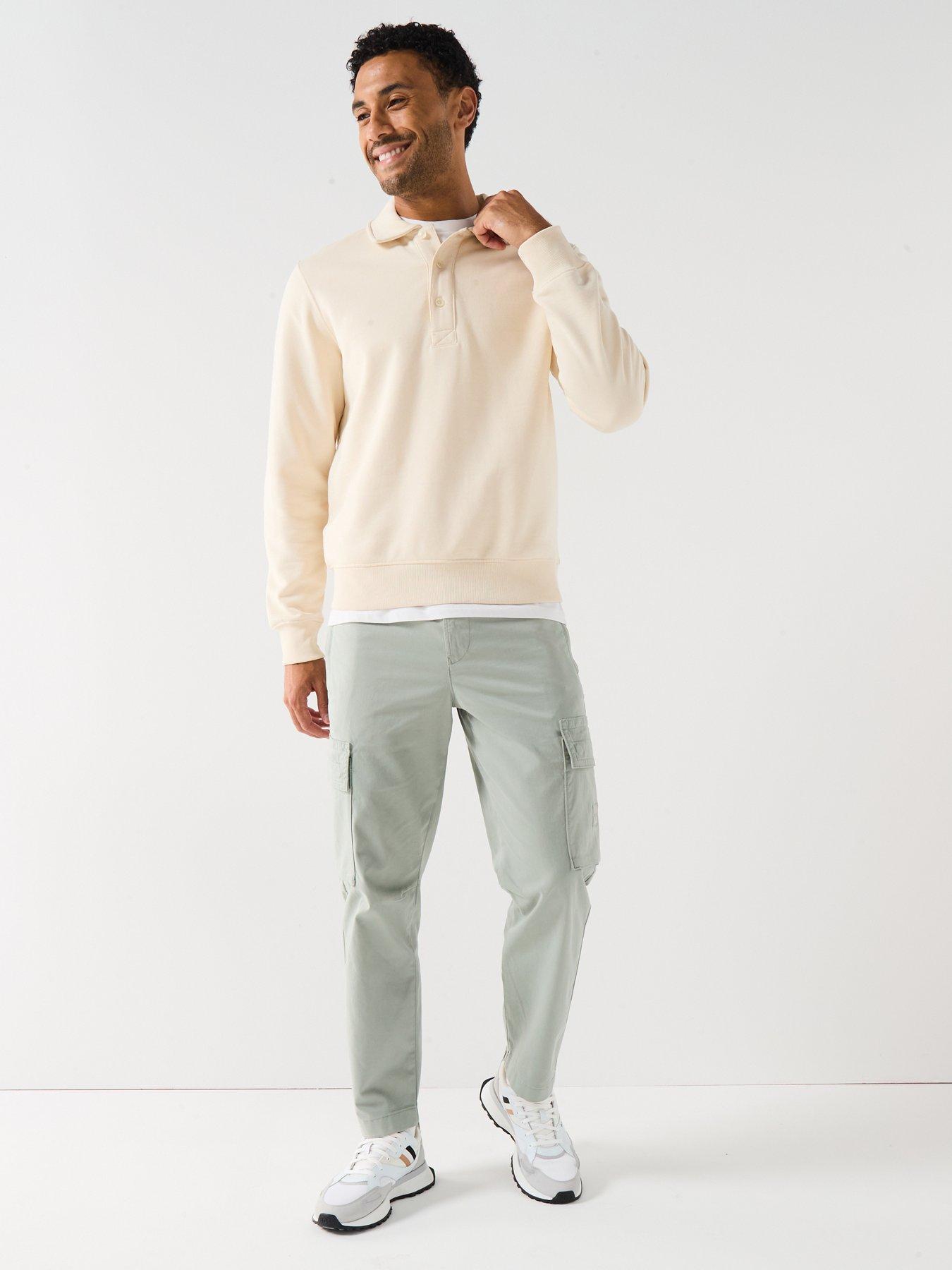 Image 3 of 5 of BOSS Sisla-9-Cargo Pants - Light Green