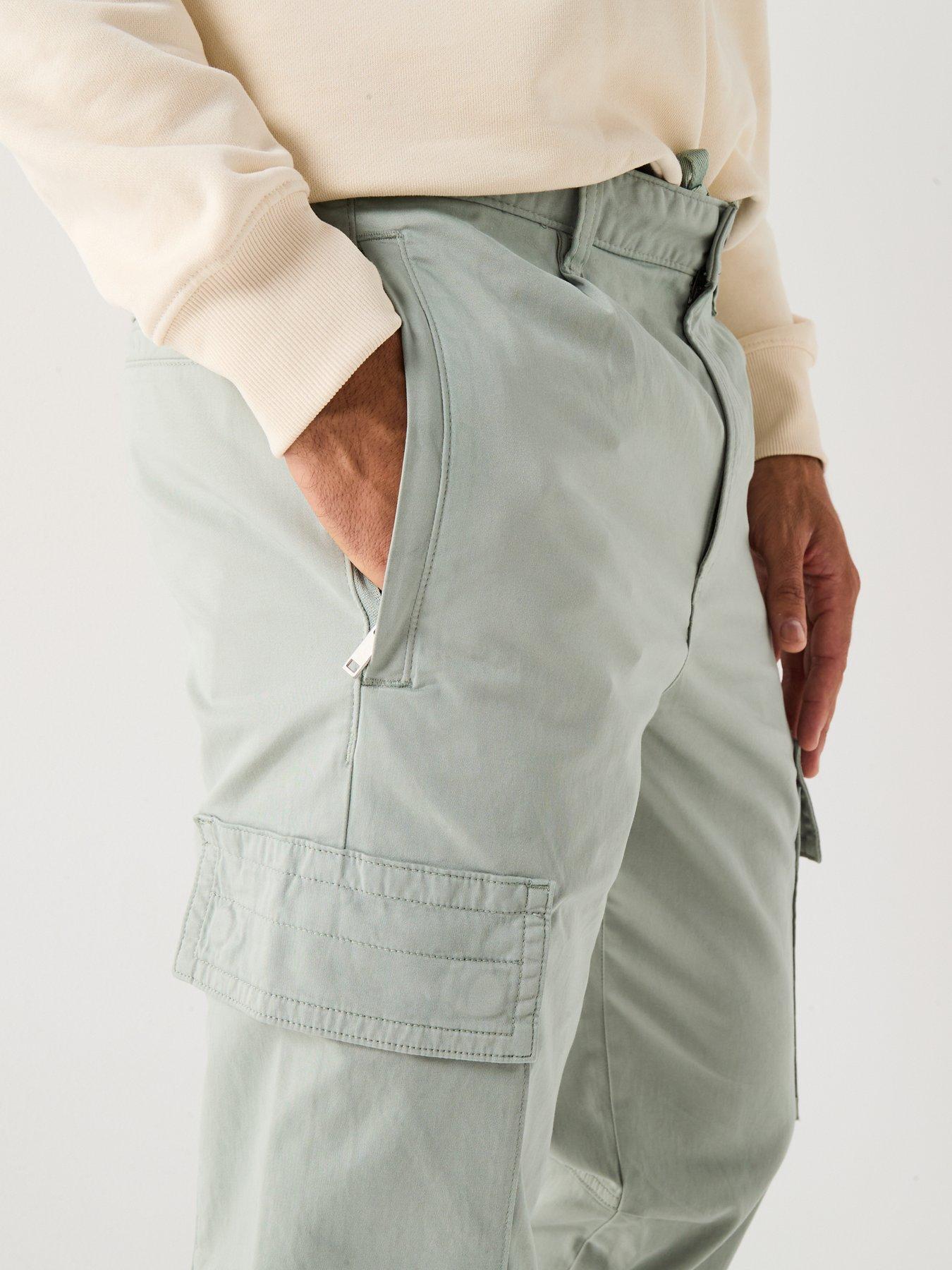 Image 4 of 5 of BOSS Sisla-9-Cargo Pants - Light Green