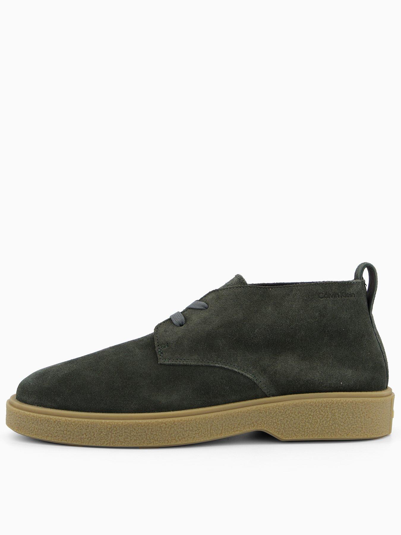 Calvin Klein Text Rubber Desert Boot - Green