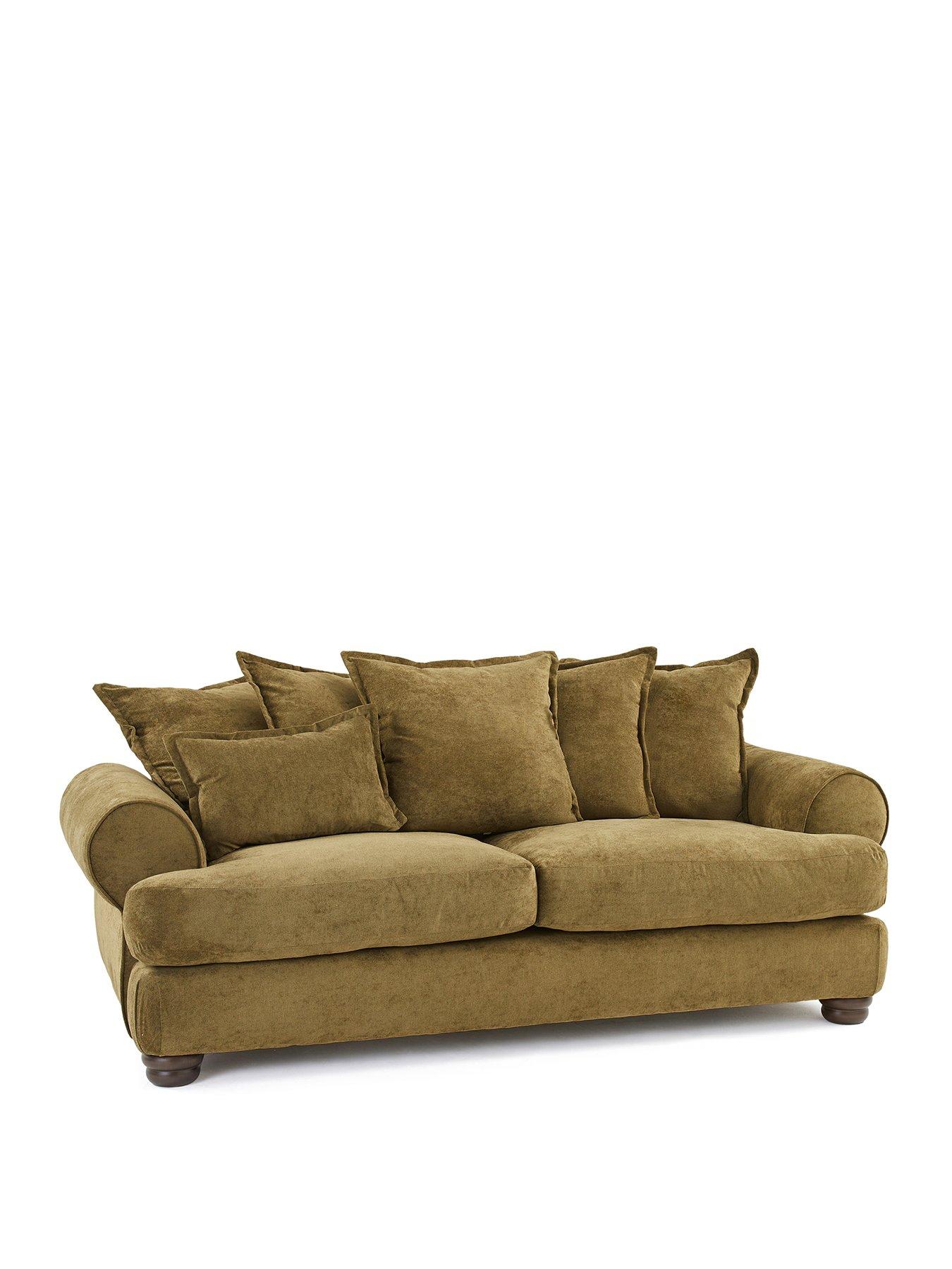 Image 3 of 7 of The Very Collection Amersham 3 Seater Fabric Sofa&nbsp;- Made to Order in the UK - FSC&reg; Certified
