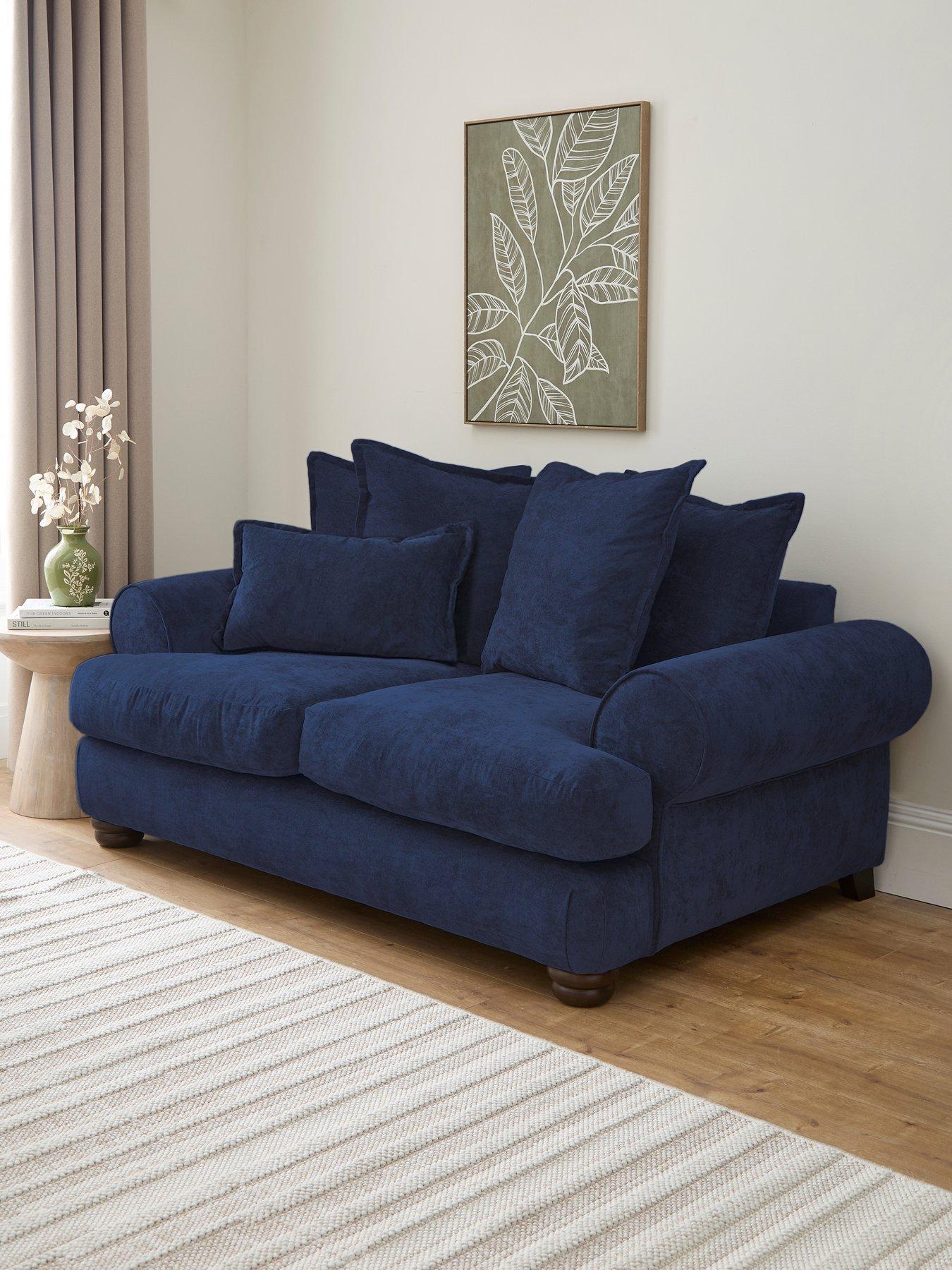 The Very Collection Amersham 2 Seater Fabric Scatter Back Sofa - Made to Order in the UK - FSC® Certified