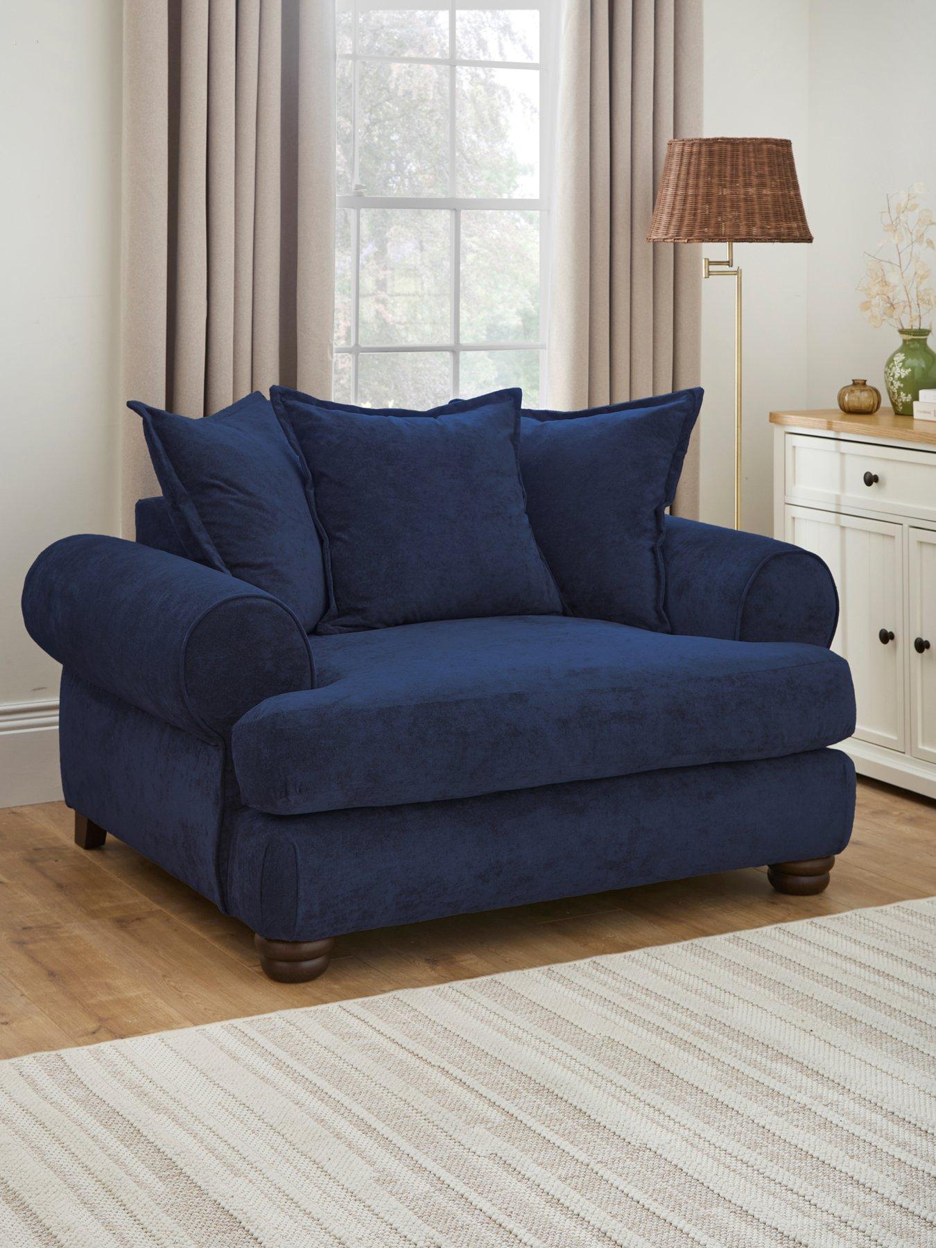 undefined Amersham Fabric Snuggle Chair - Made to Order in the UK