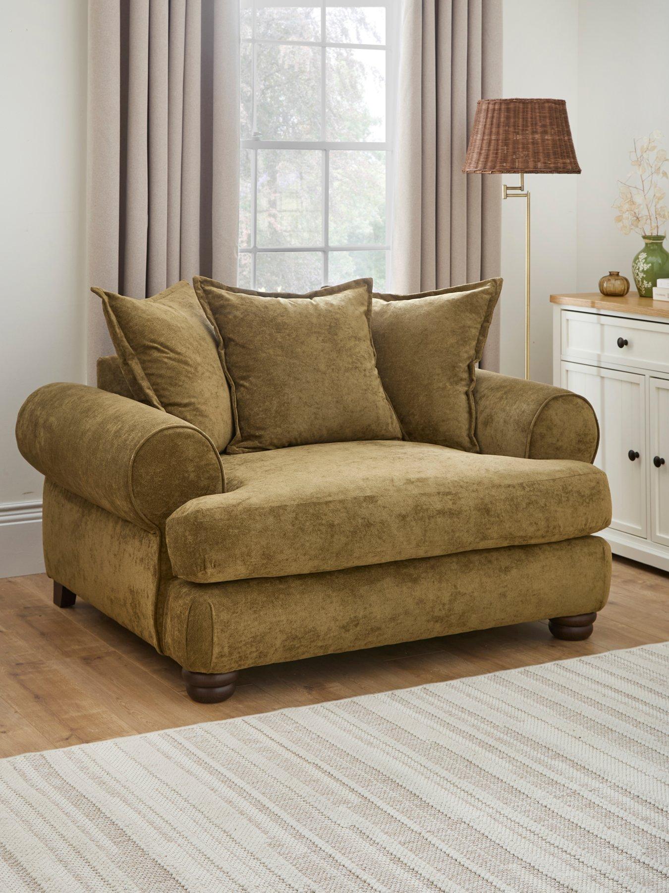 undefined Amersham Fabric Snuggle Chair - Made to Order in the UK