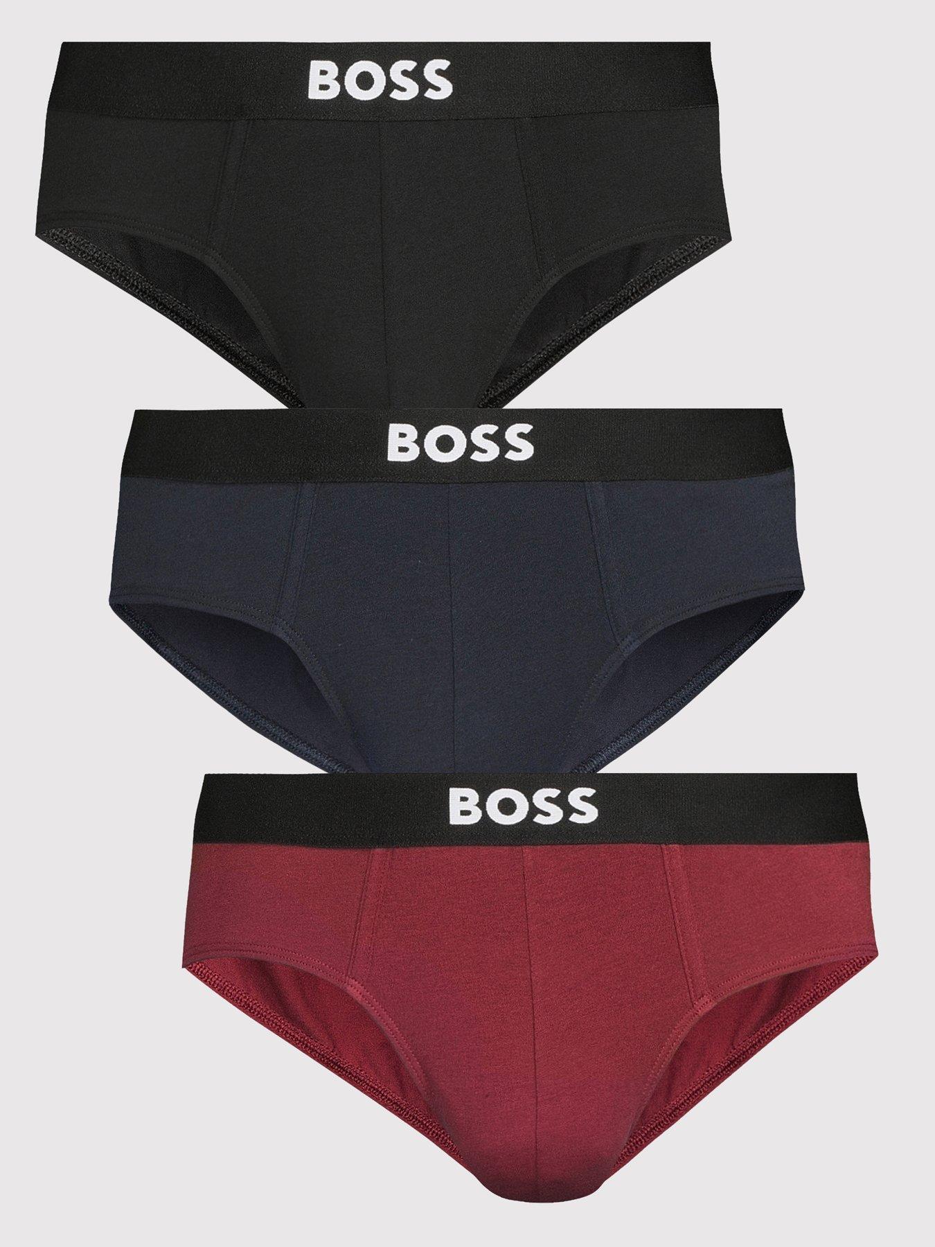 BOSS Bodywear 3 Pack One Design Briefs - Multi
